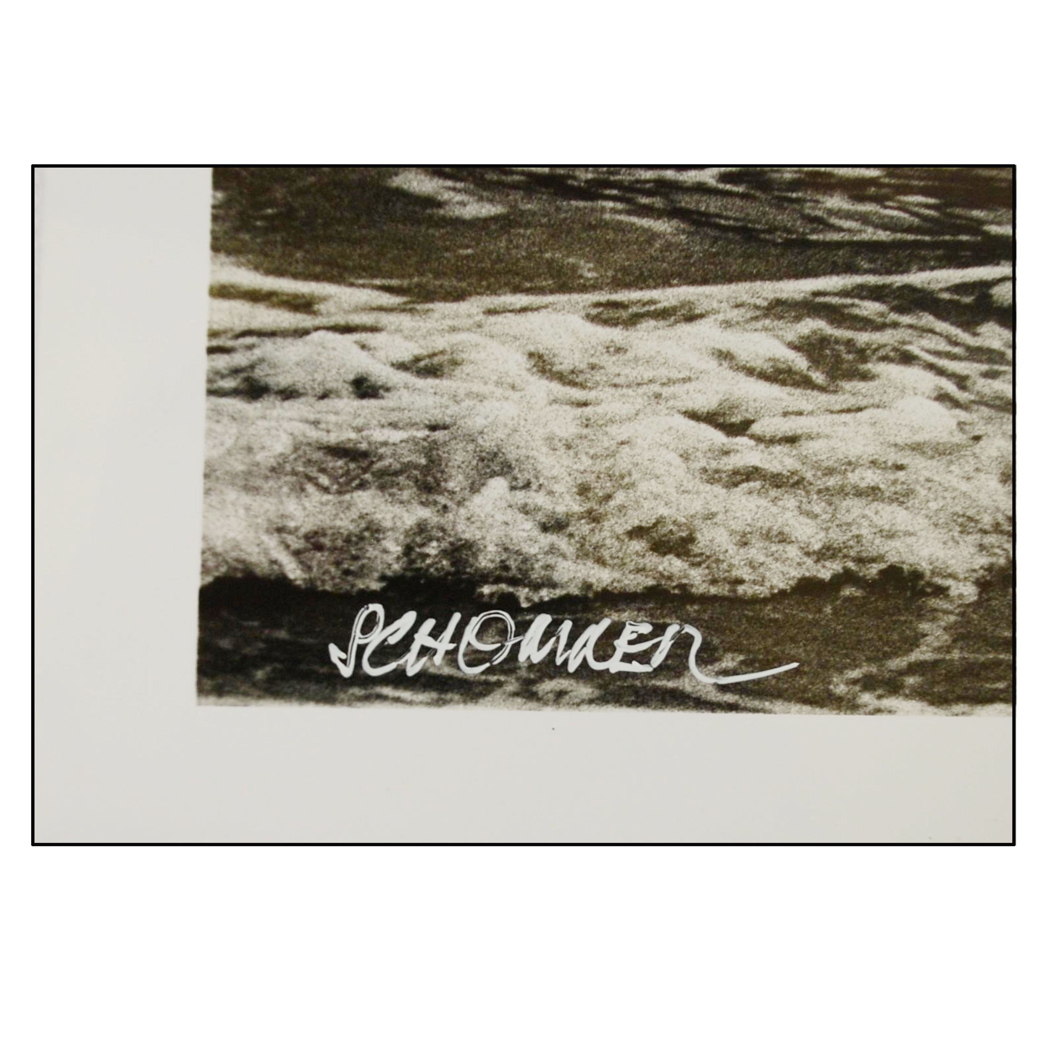 ALBERTO SCHOMMER - ROMPIENDO (SERIE FOTOGRAFÍAS PAISAJES NEGROS) - 2000