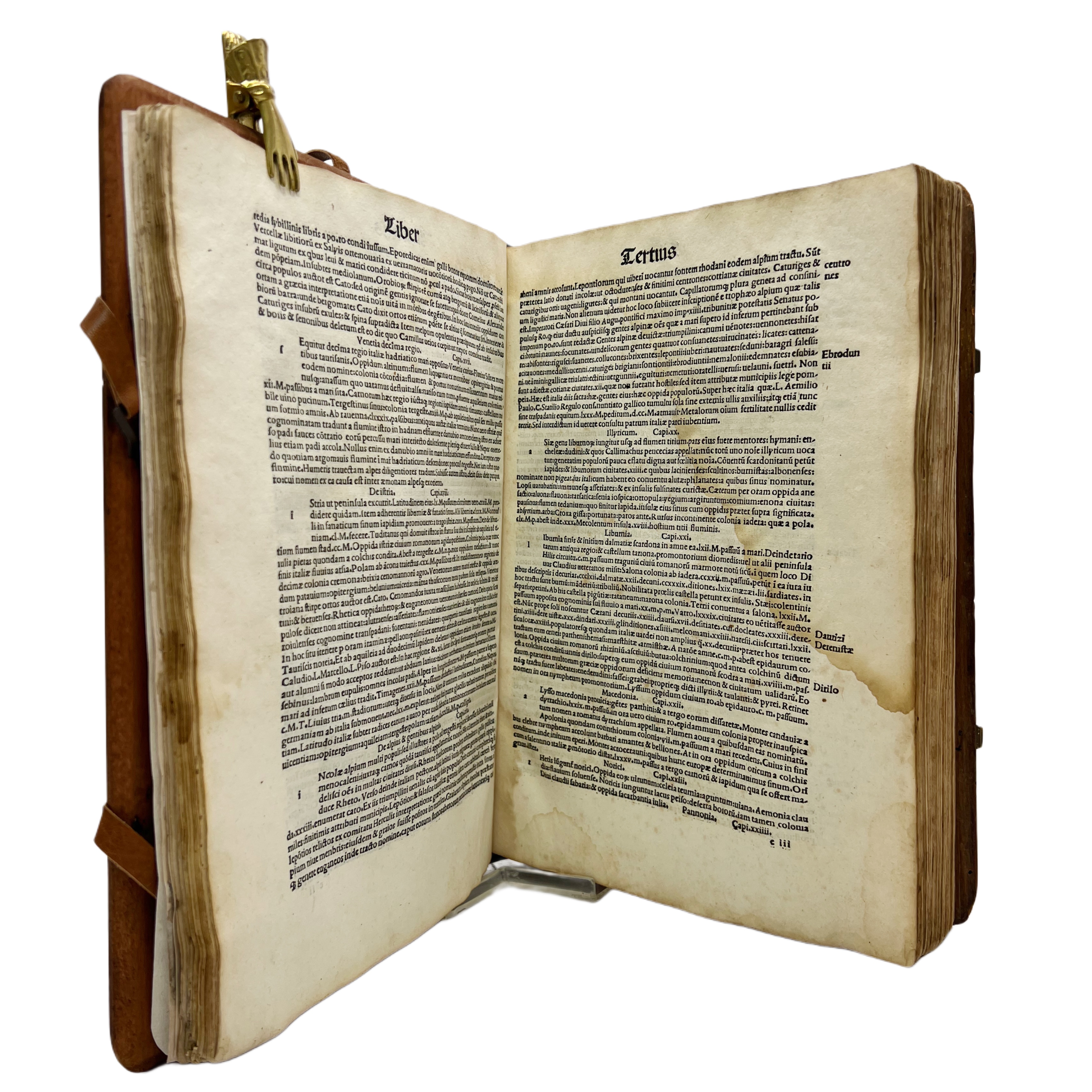 GAYO PLINIO SEGUNDO - INCUNABLE HISTORIA NATURAL - 1499