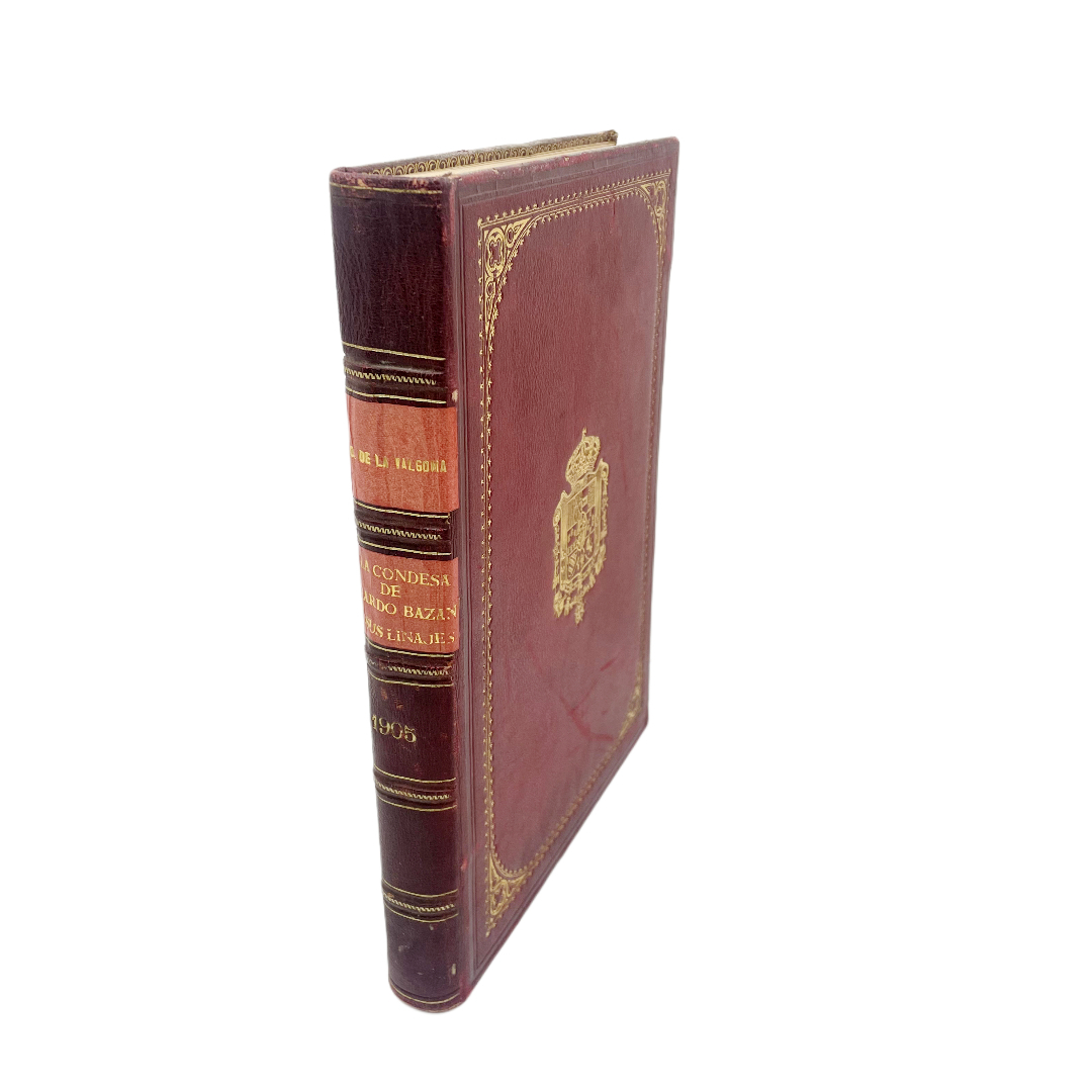 D. VALGOMA Y DÍAZ VARELA - LA CONDESA DE PARDO-BAZÁN Y SUS LINAJES - 1952