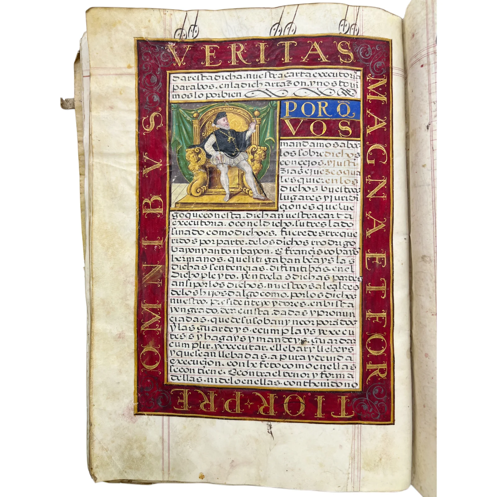 DIEGO BOYAN - EJECUTORIA DE HIDALGUIA - VALLADOLID 1576