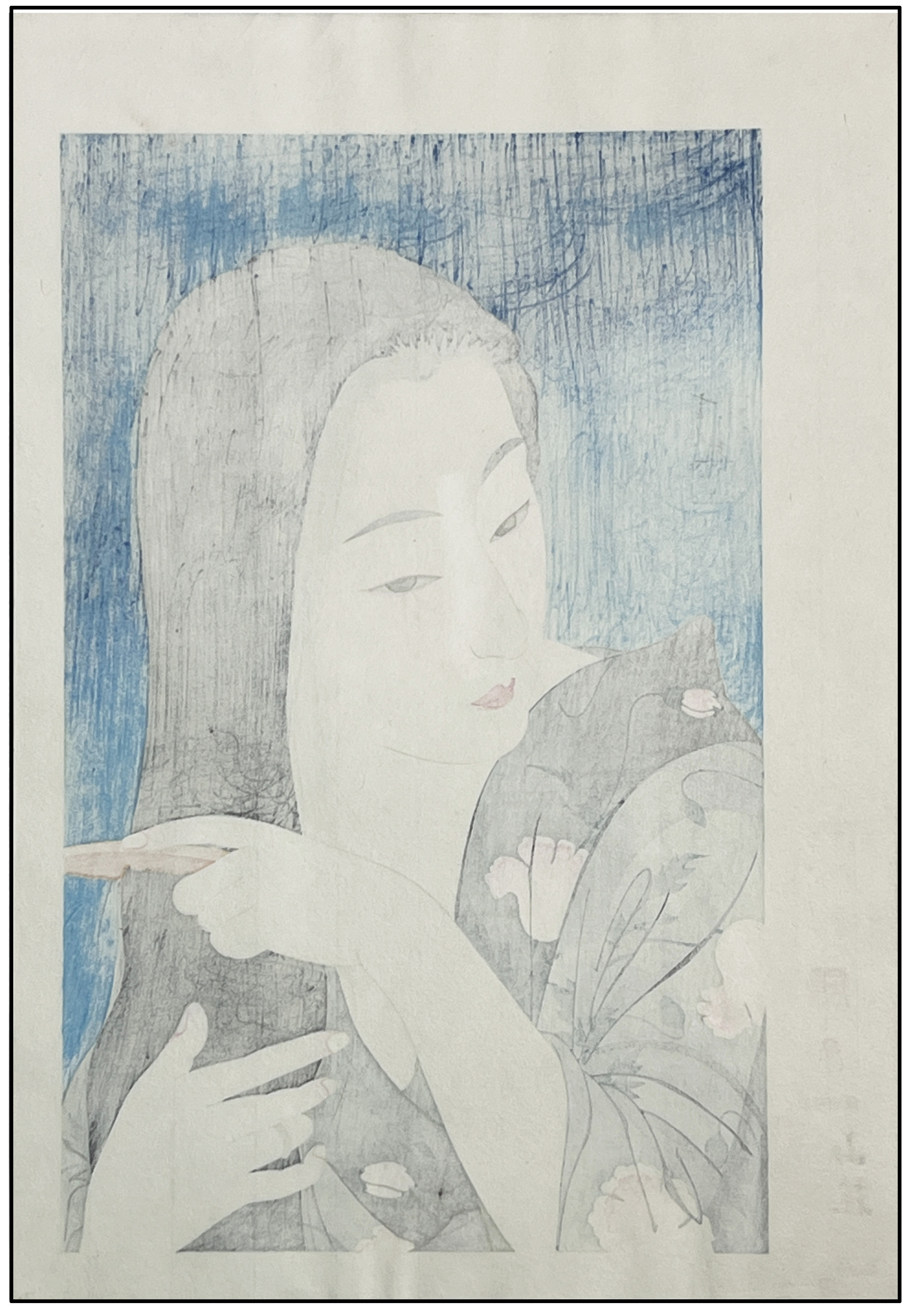 TORII KOTONDO - PEINANDO EL CABELLO - ISHUKANKOKAI C. 1977