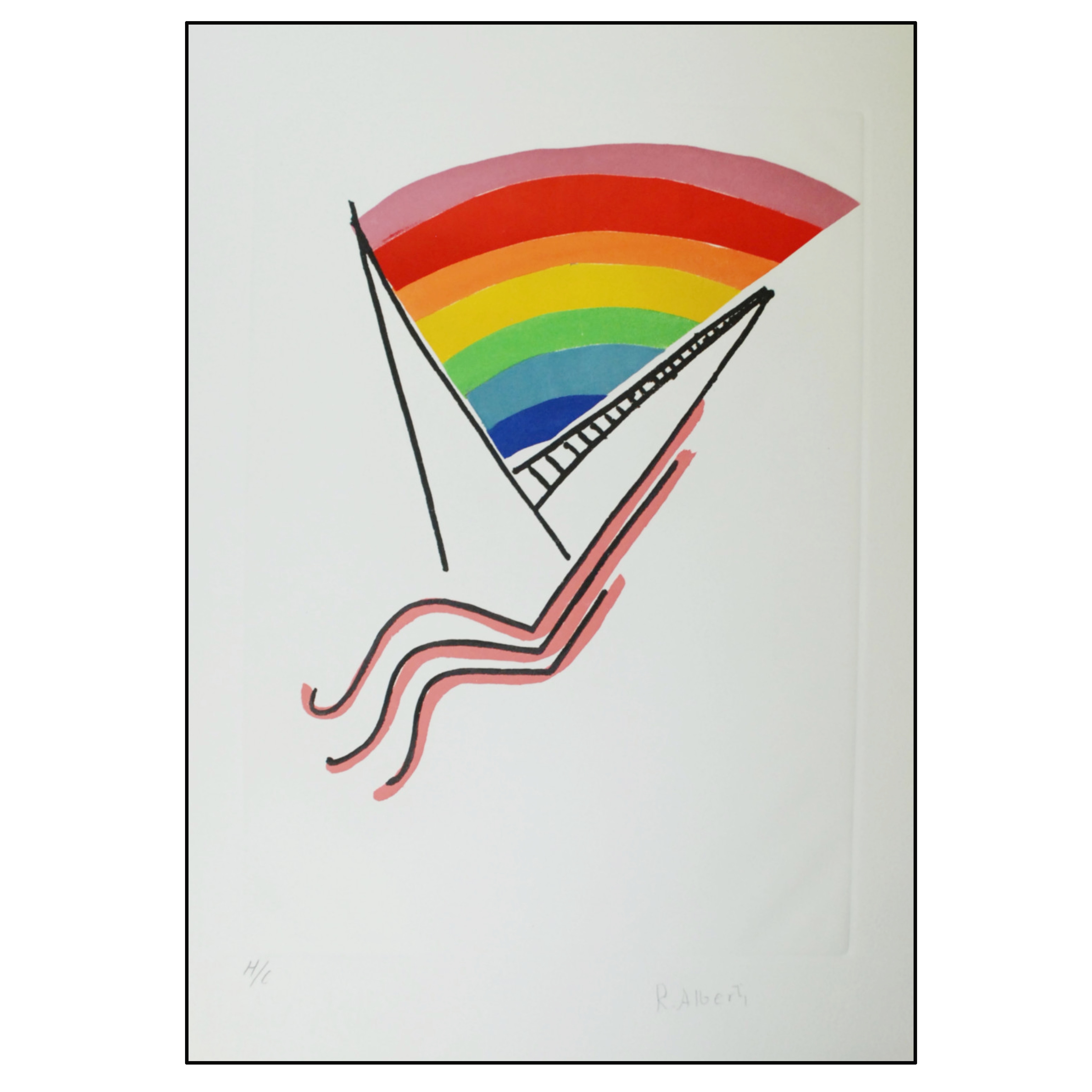 RAFAEL ALBERTI - ARCO ENCENDIDO (MAR V) - 1997