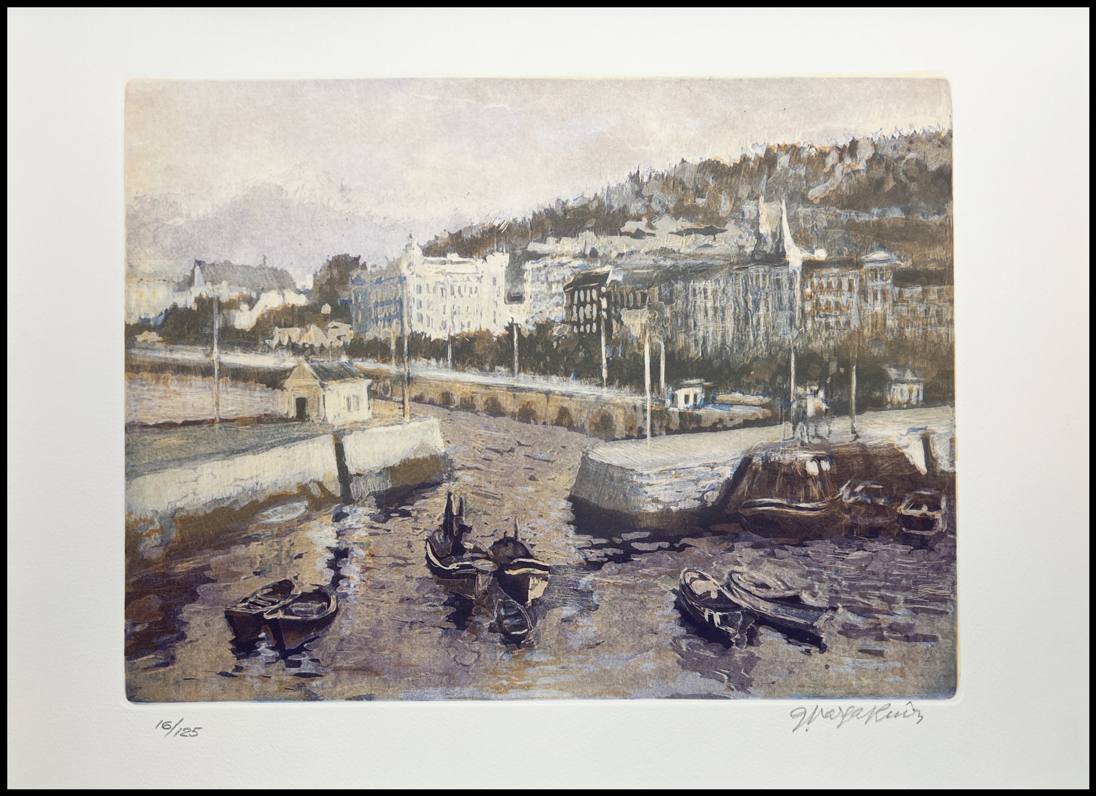 GUILLERMO VARGAS RUIZ - CABOTAJE (12 AGUATINTAS ORIGINALES) - 1988