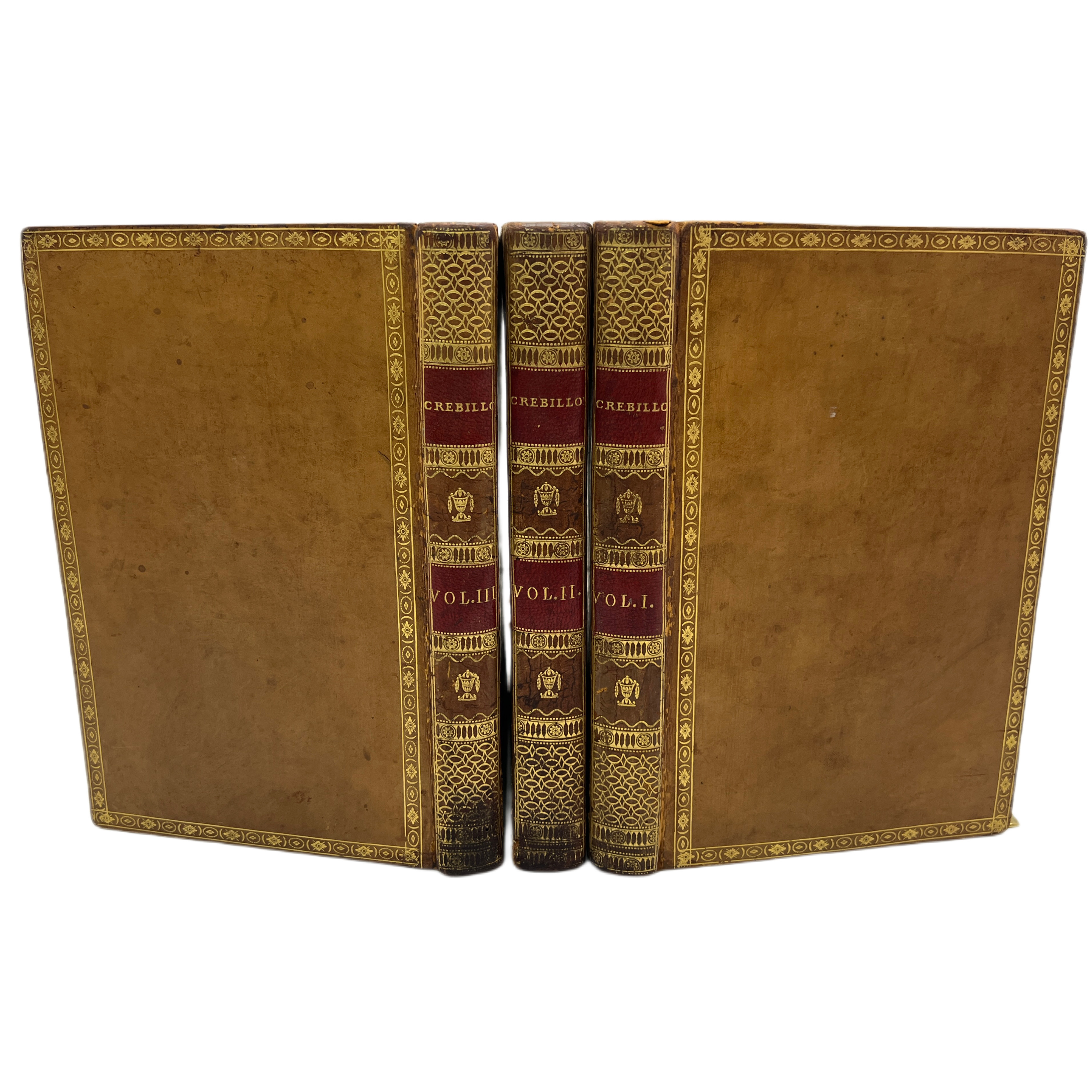 CRÉBILLON - OEUVRES COMPLETTES DE ... NOUVELLE ÉDITION AUGMENTE Y ORNÉE DE BELLES GRAVURES- 1785