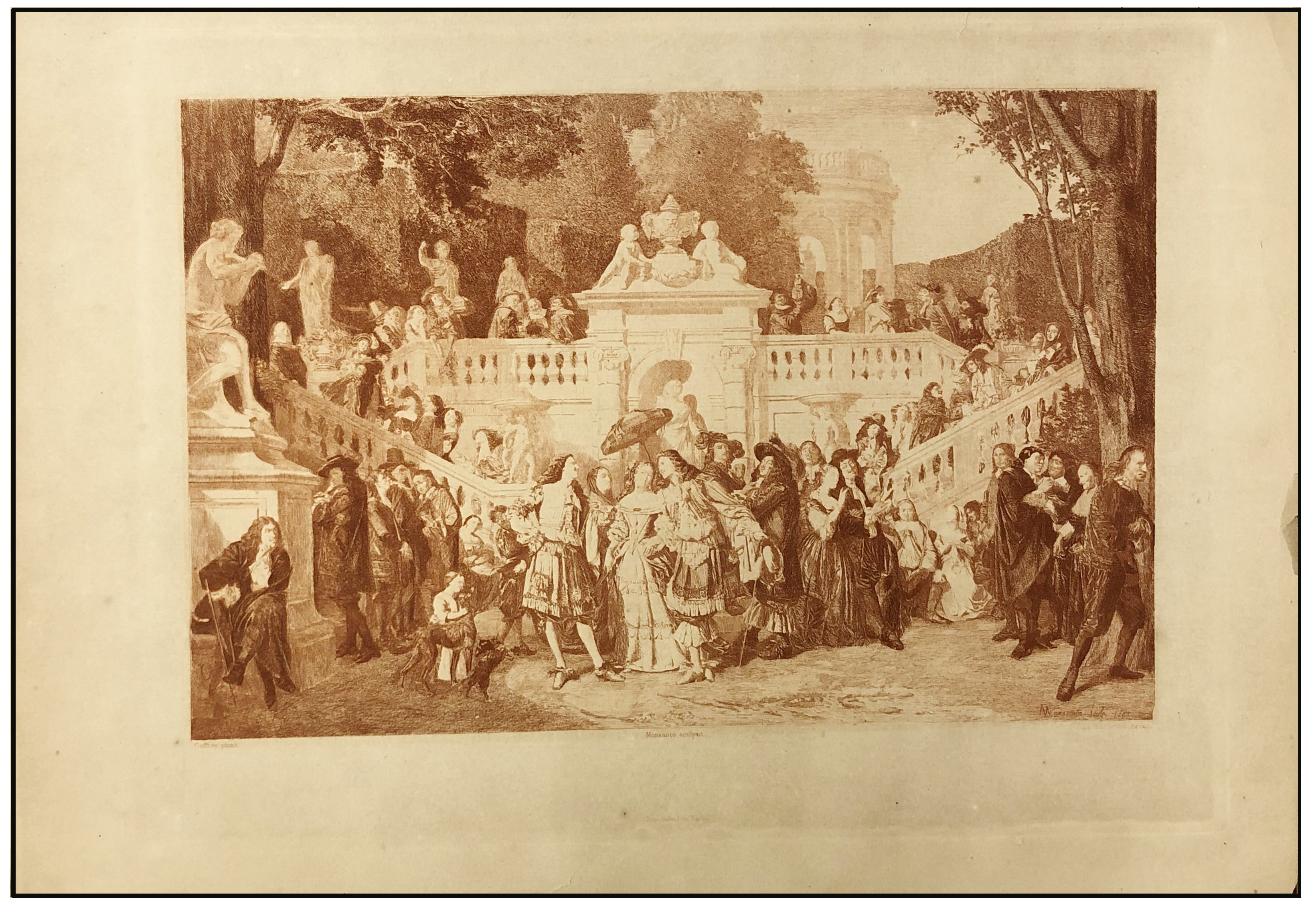 JULES HANRIOT - TEATRO DE MOLIÈRE - 1880