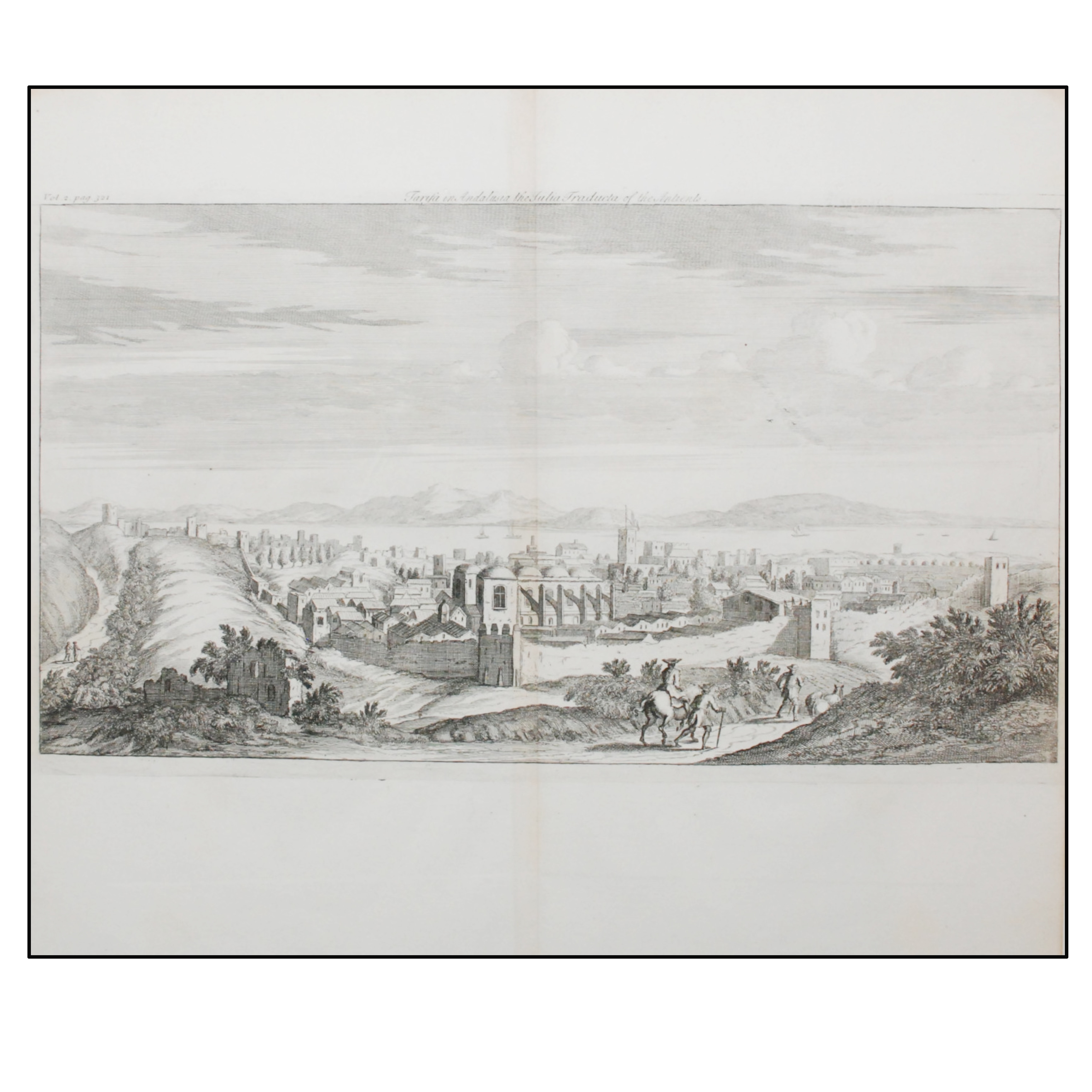 JOHN DURANT BREVAL - VISTA DE TARIFA - 1726