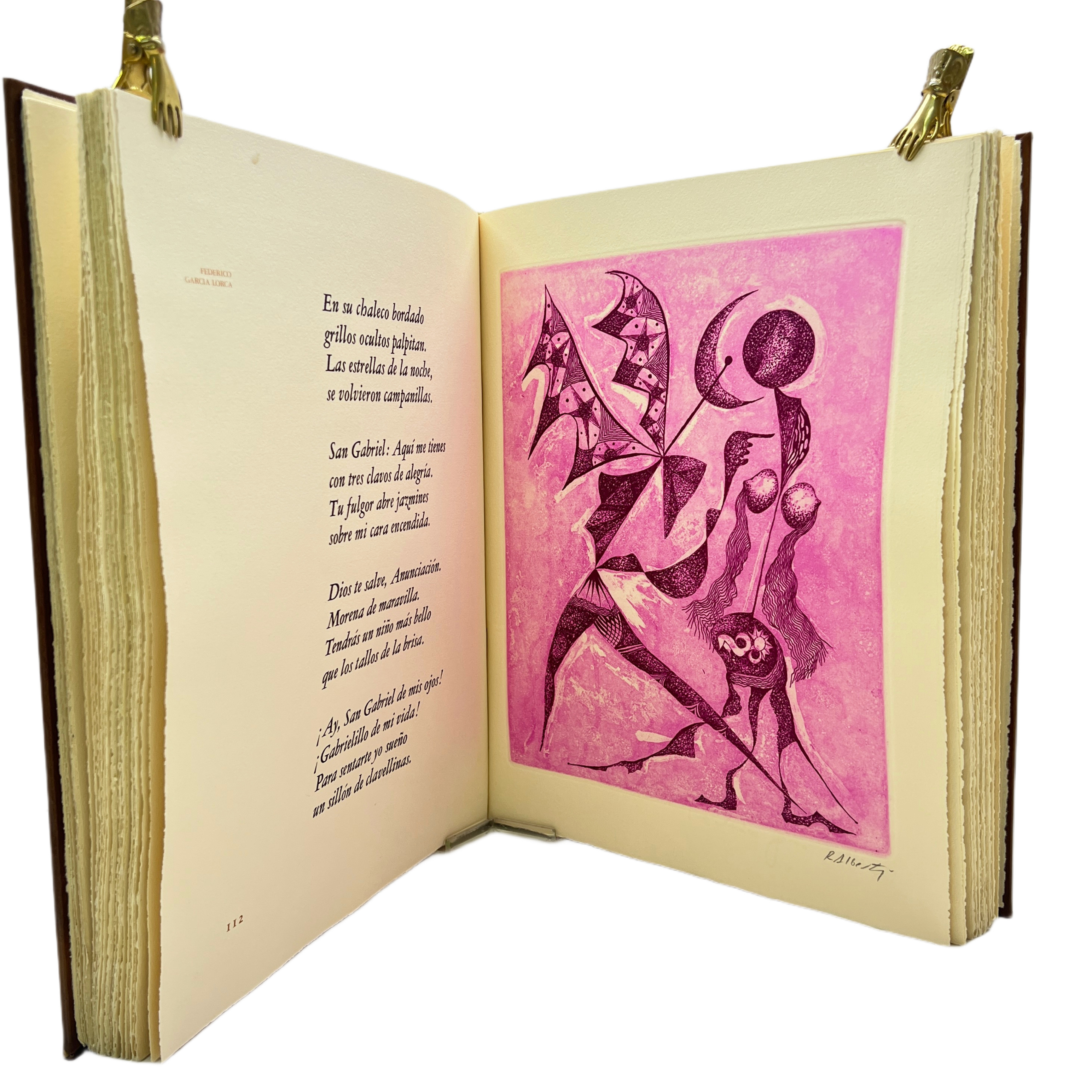 F. GARCIA LORCA / R. ALBERTI - ROMANCERO GITANO (19 AGUAFUERTES) - 1977