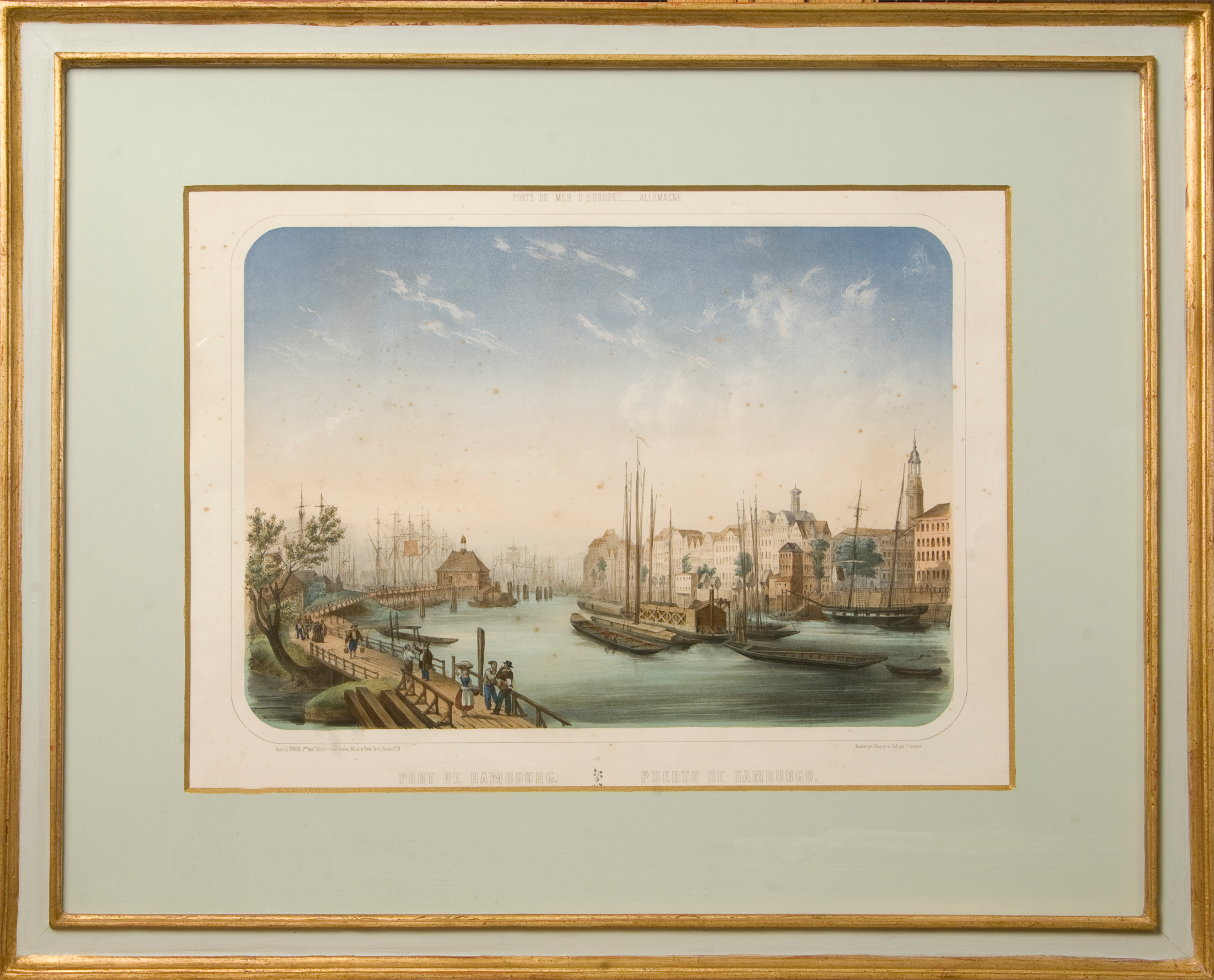 PUERTO DE HAMBURGO / PORT DE HAMBOURG.