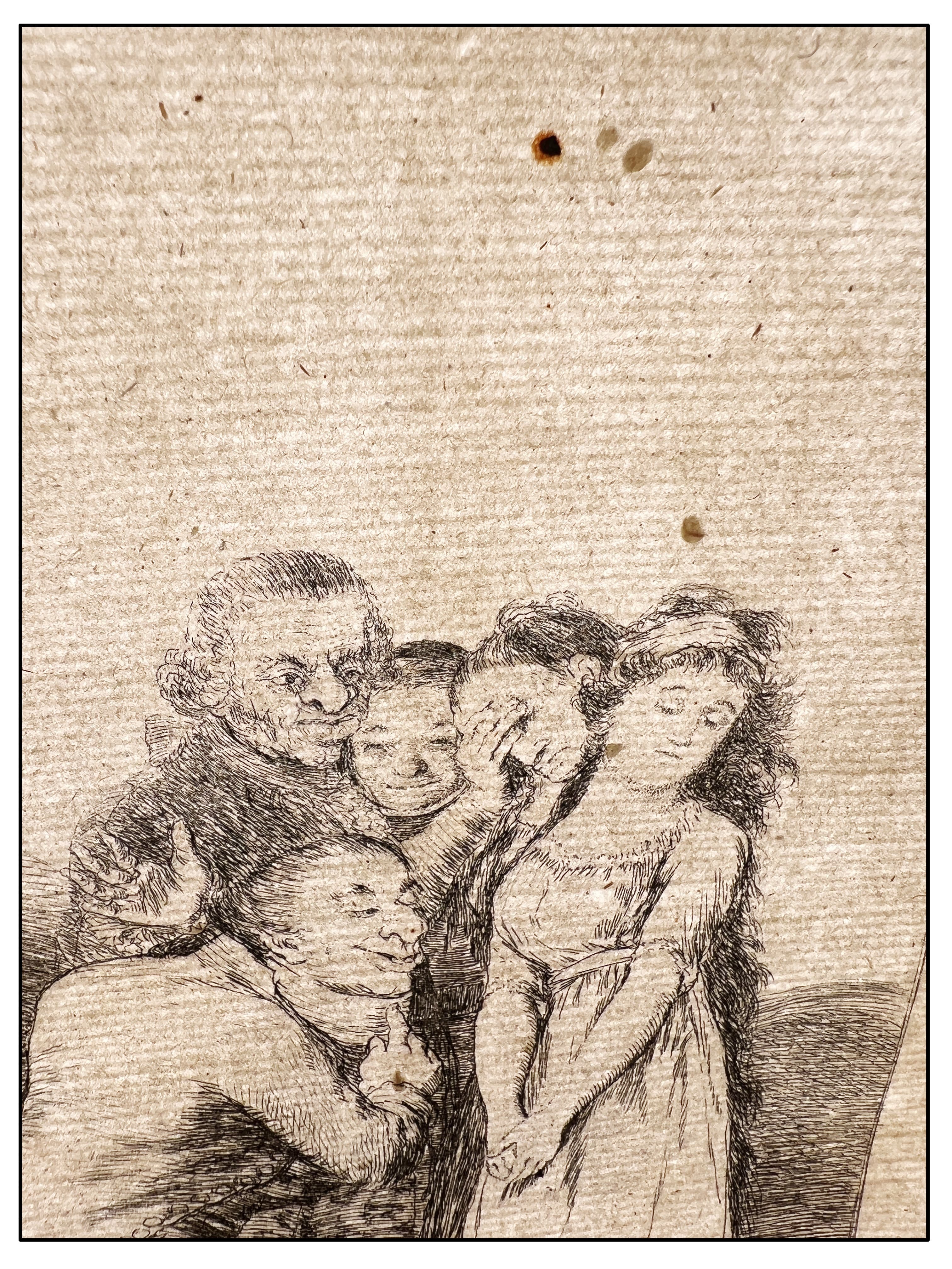 FRANCISCO DE GOYA - LOS CAPRICHOS (QUE SACRIFICIO, Nº 14) -  1927