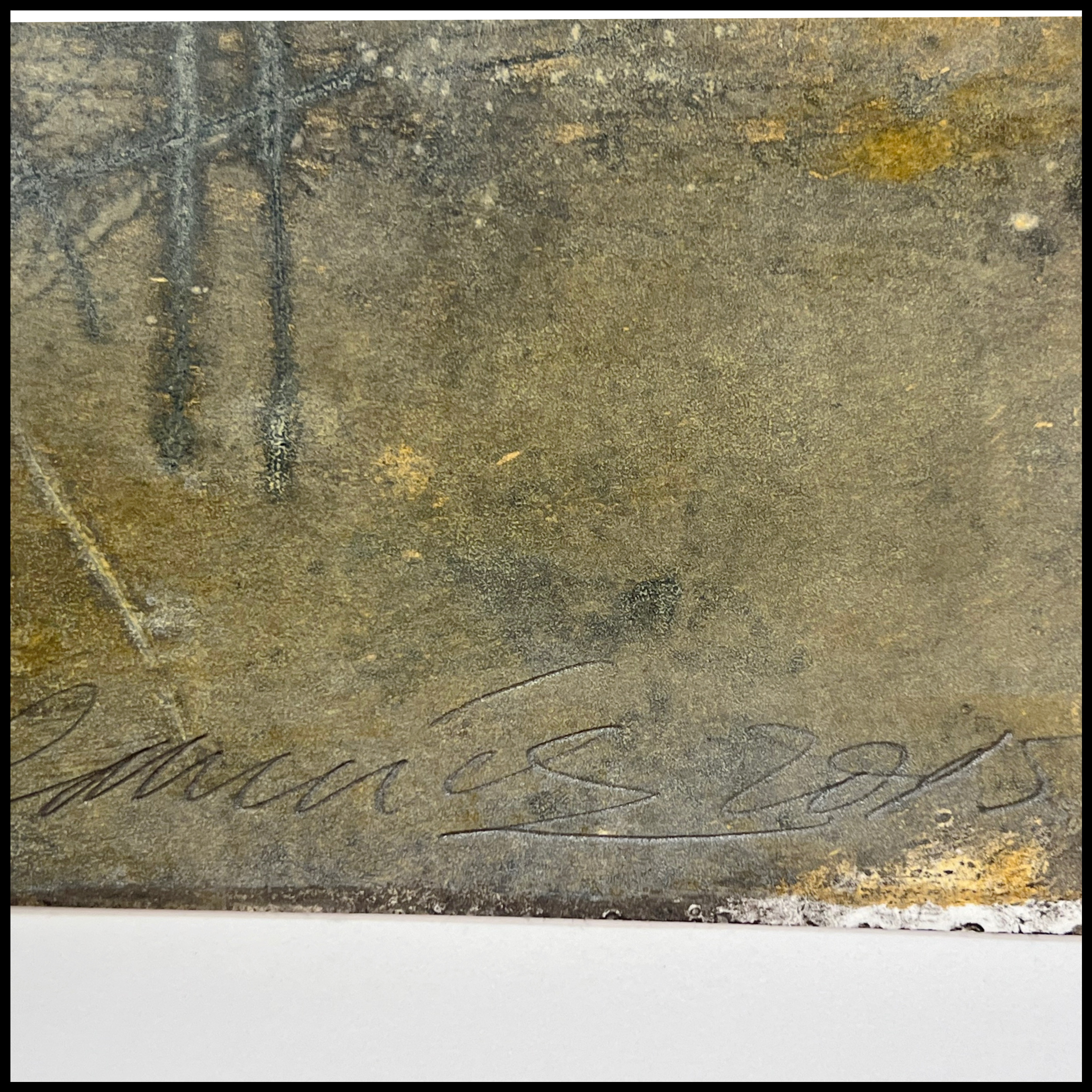 VICTOR RAMIREZ - M10 NY1 - AGUAFUERTE / TÉCNICA MIXTA / MONOTIPO - 2015