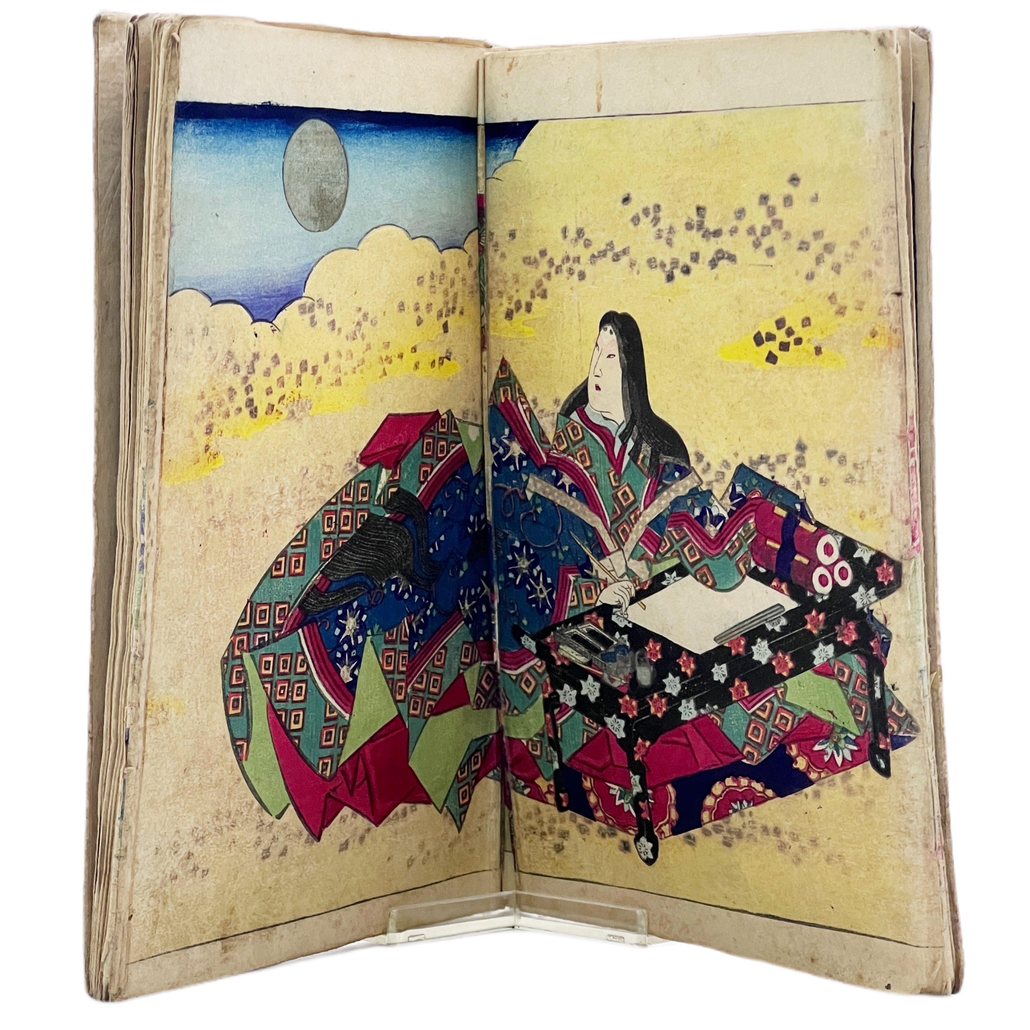 KOIKAWA SHOZAN - ERÓTICA, CUENTOS DEL PRINCIPE GENJI - 1861