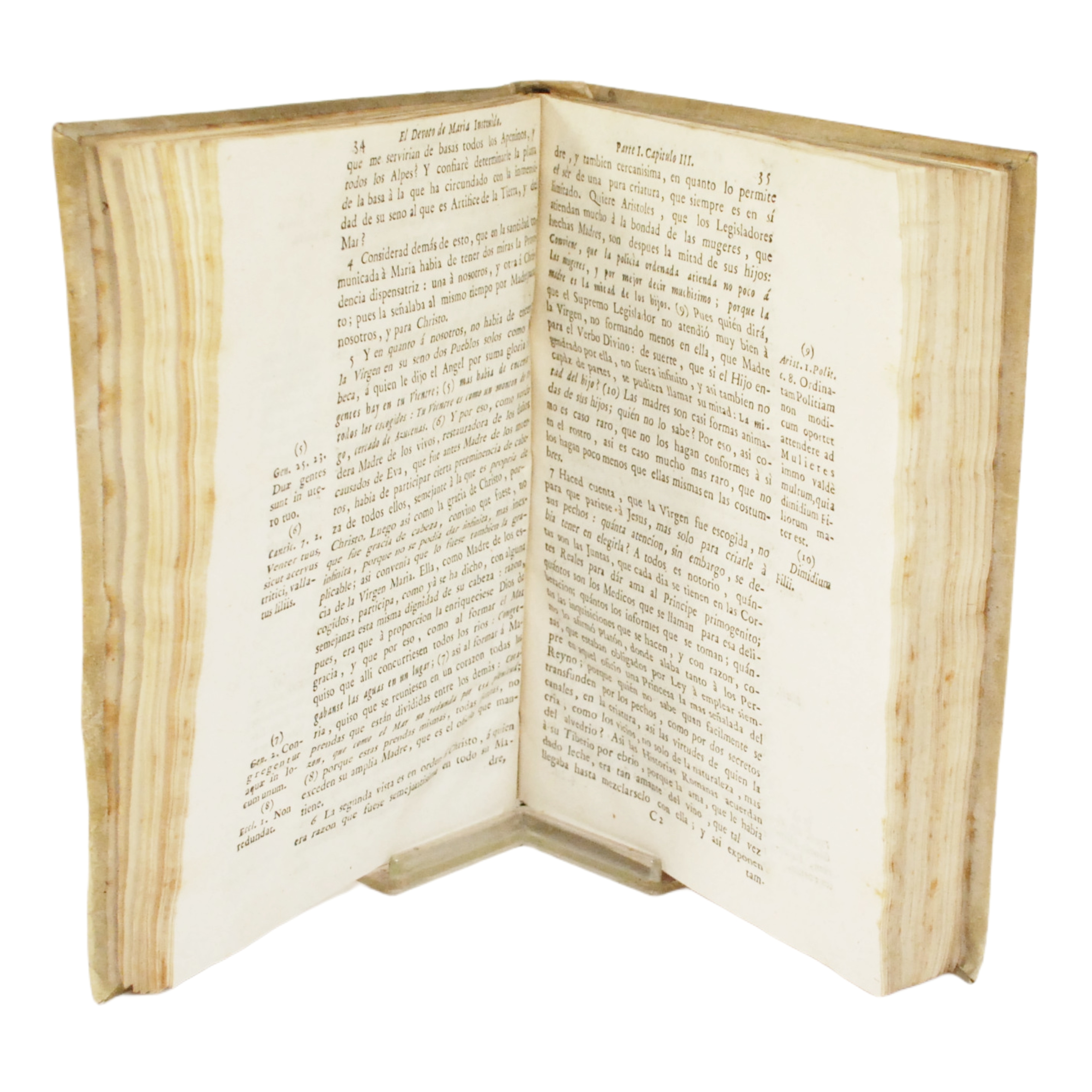 PABLO SEÑERI - EL DEVOTO DE LA VIRGEN MARIA INSTRUIDO EN LOS MOTIVOS Y EN LOS MEDIOS, QUE LE CONDUCEN A SERVIRLA BIEN: EL ESPEJO QUE NO ENGAÑA Y LA VERDADERA SABIDURÍA. - 1753