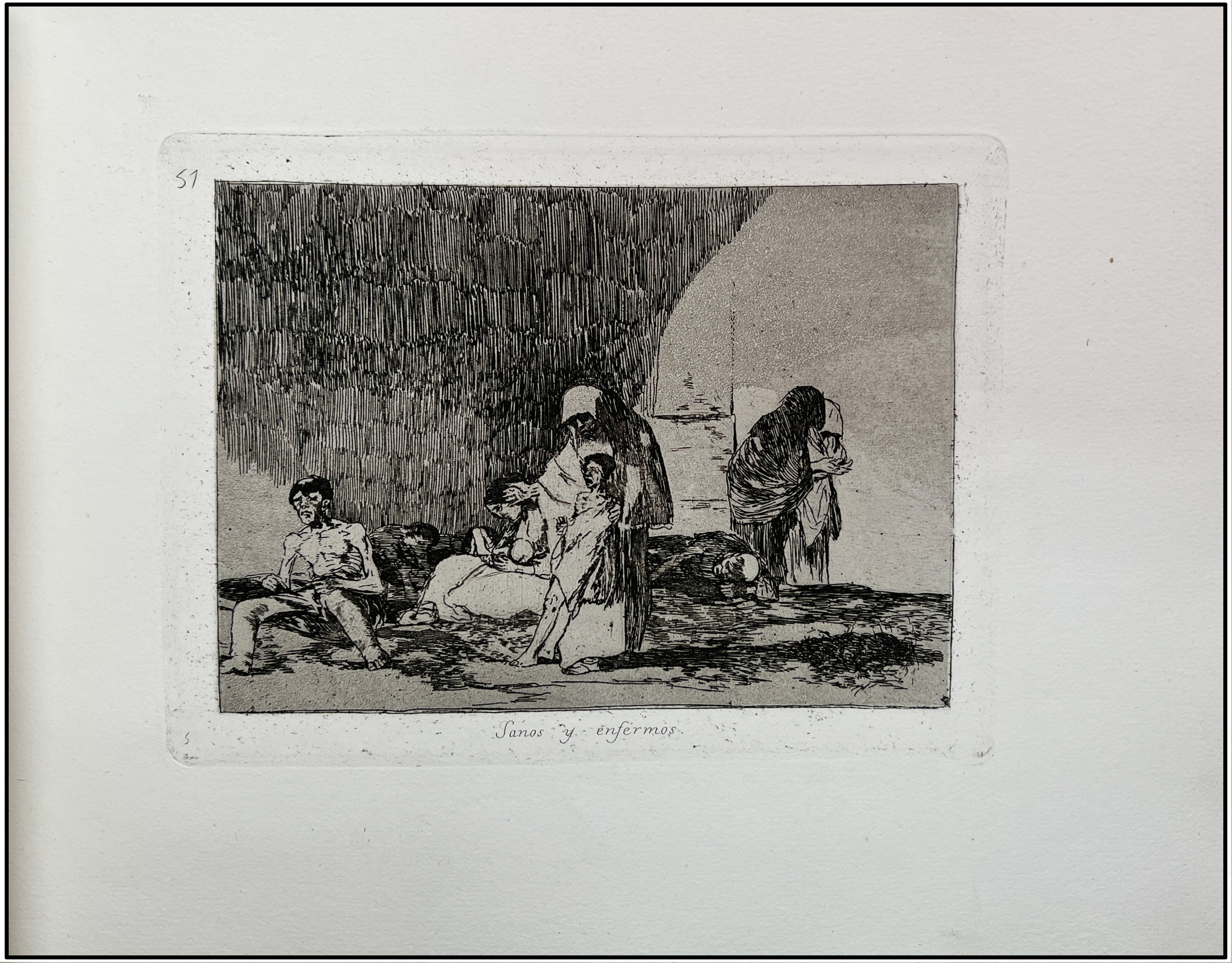 GOYA - LOS DESASTRES DE LA GUERRA (PLANCHAS 51 AL 60) - 1863