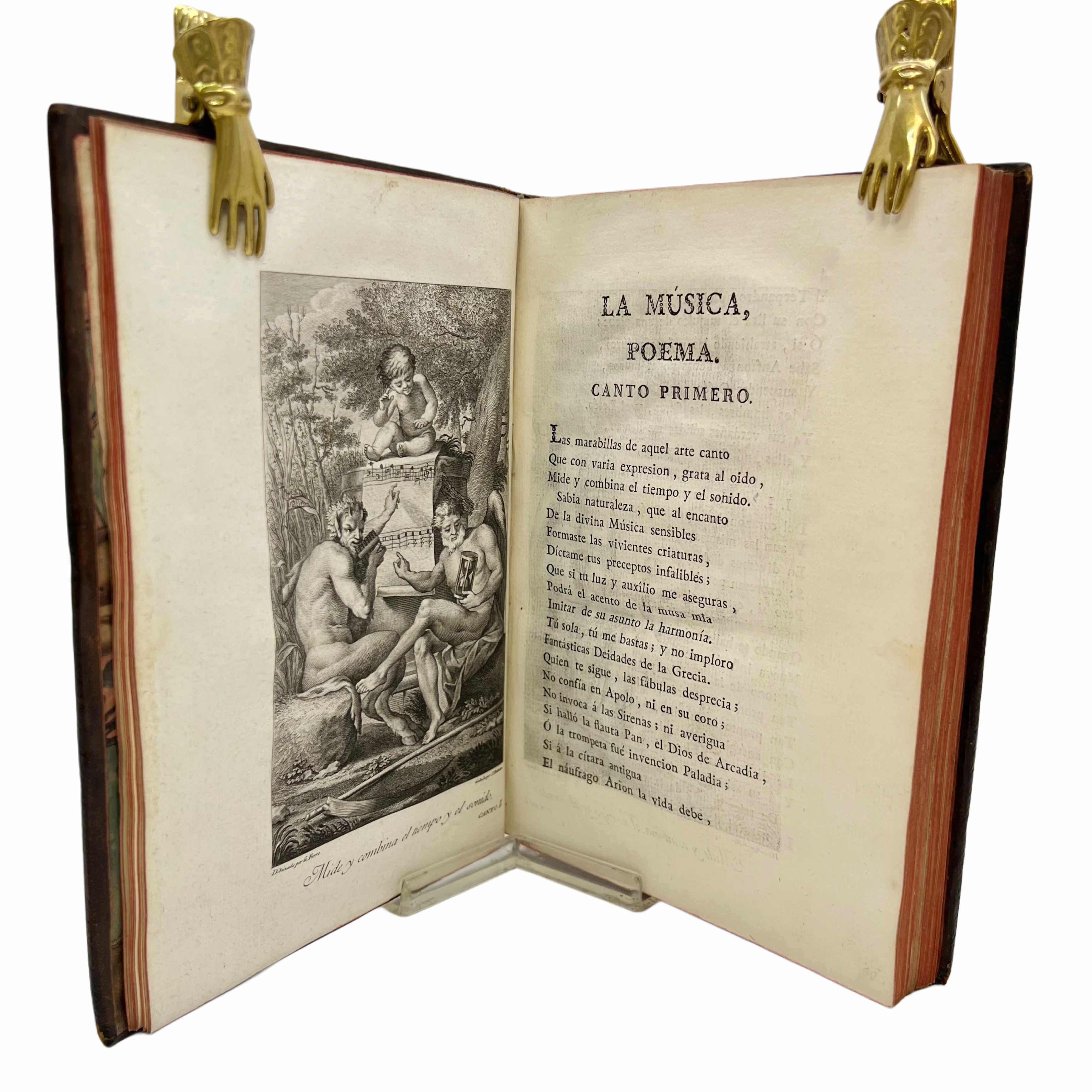 TOMAS DE YRIARTE - LA MUSICA POEMA - IMPRENTA REAL 1789