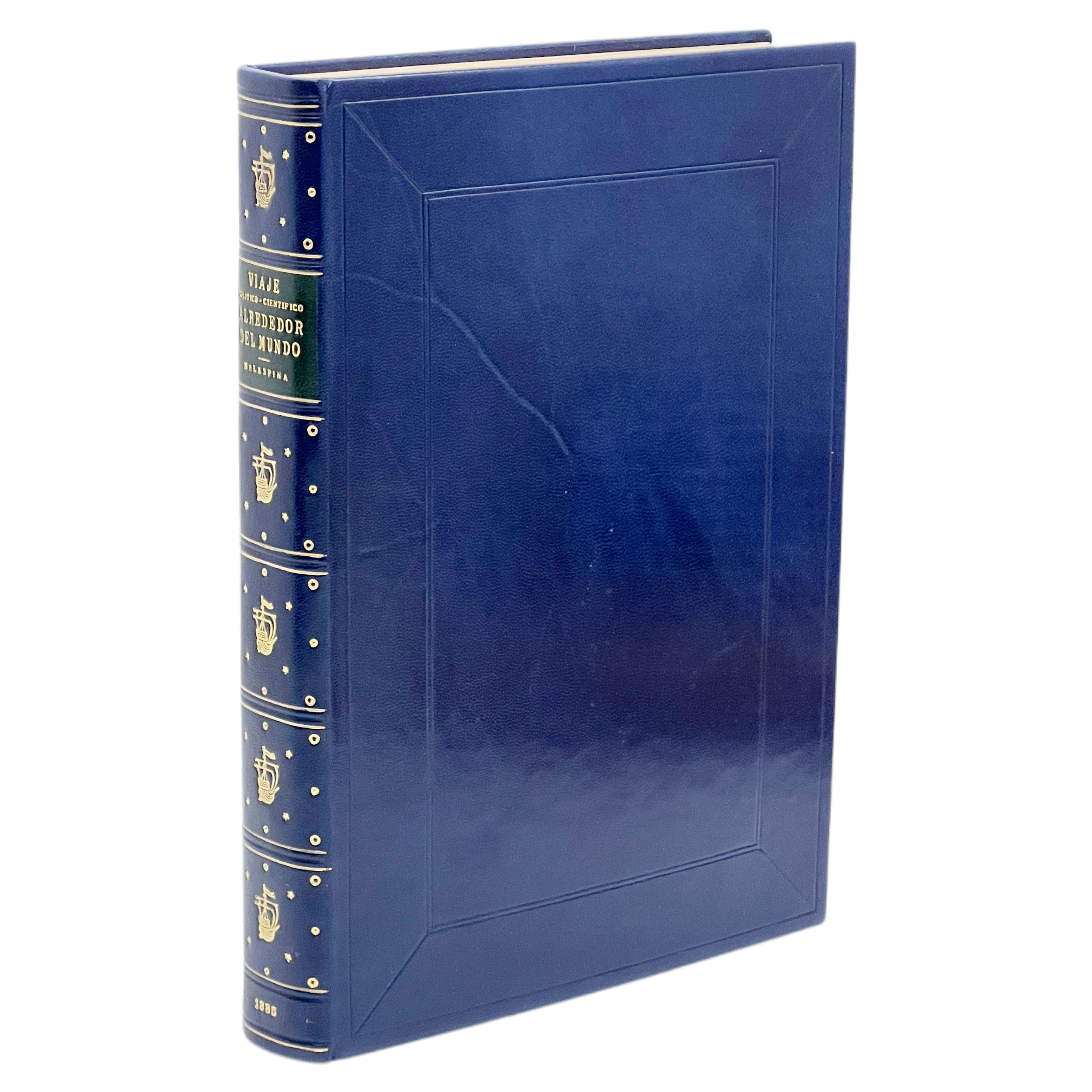 ALEJANDRO MALASPINA - VIAJE ALREDEDOR DEL MUNDO - 1885