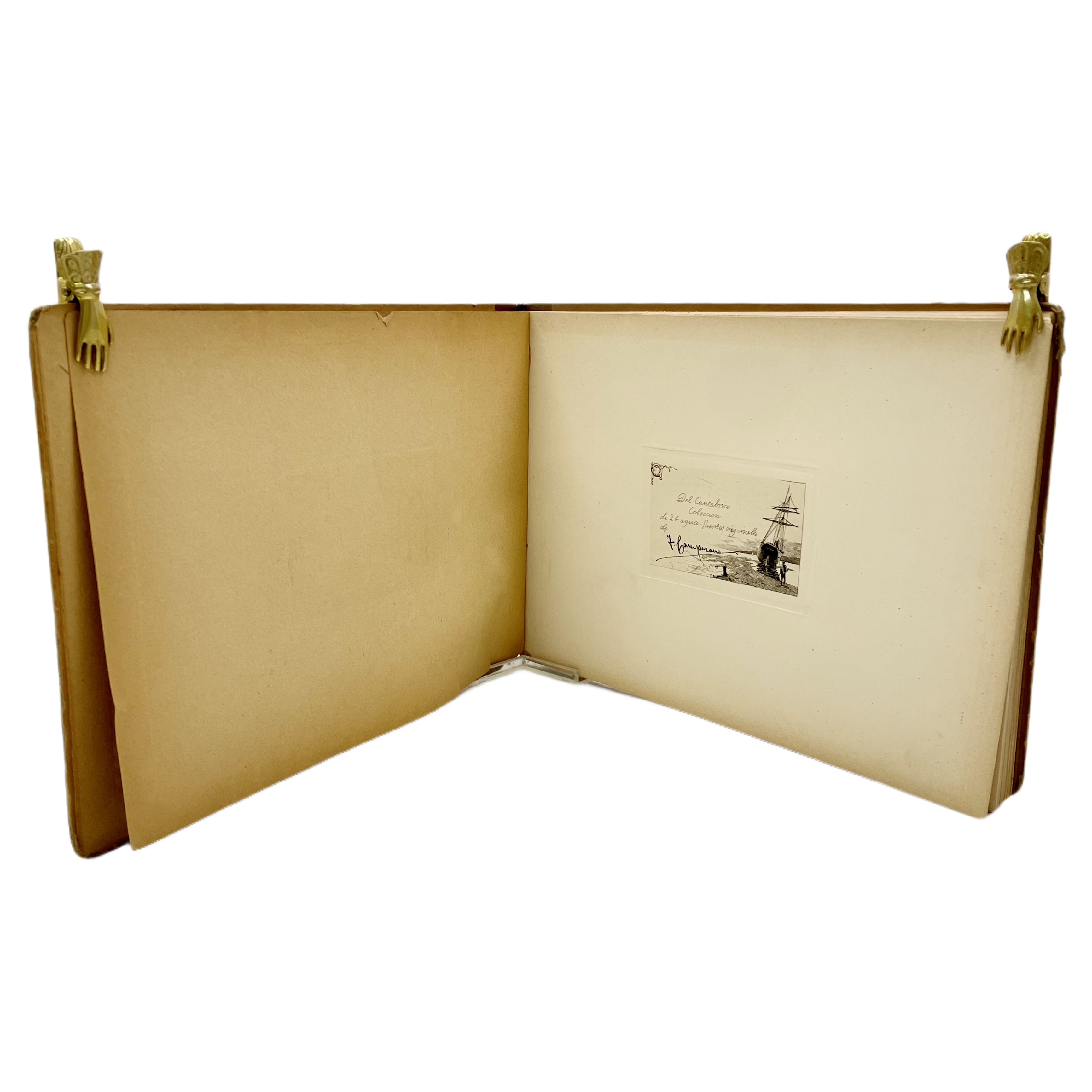 TOMÁS CAMPUZANO - DEL CANTABRICO. COLECCIÓN DE 24 AGUA-FUERTES ORIGINALES - 1897