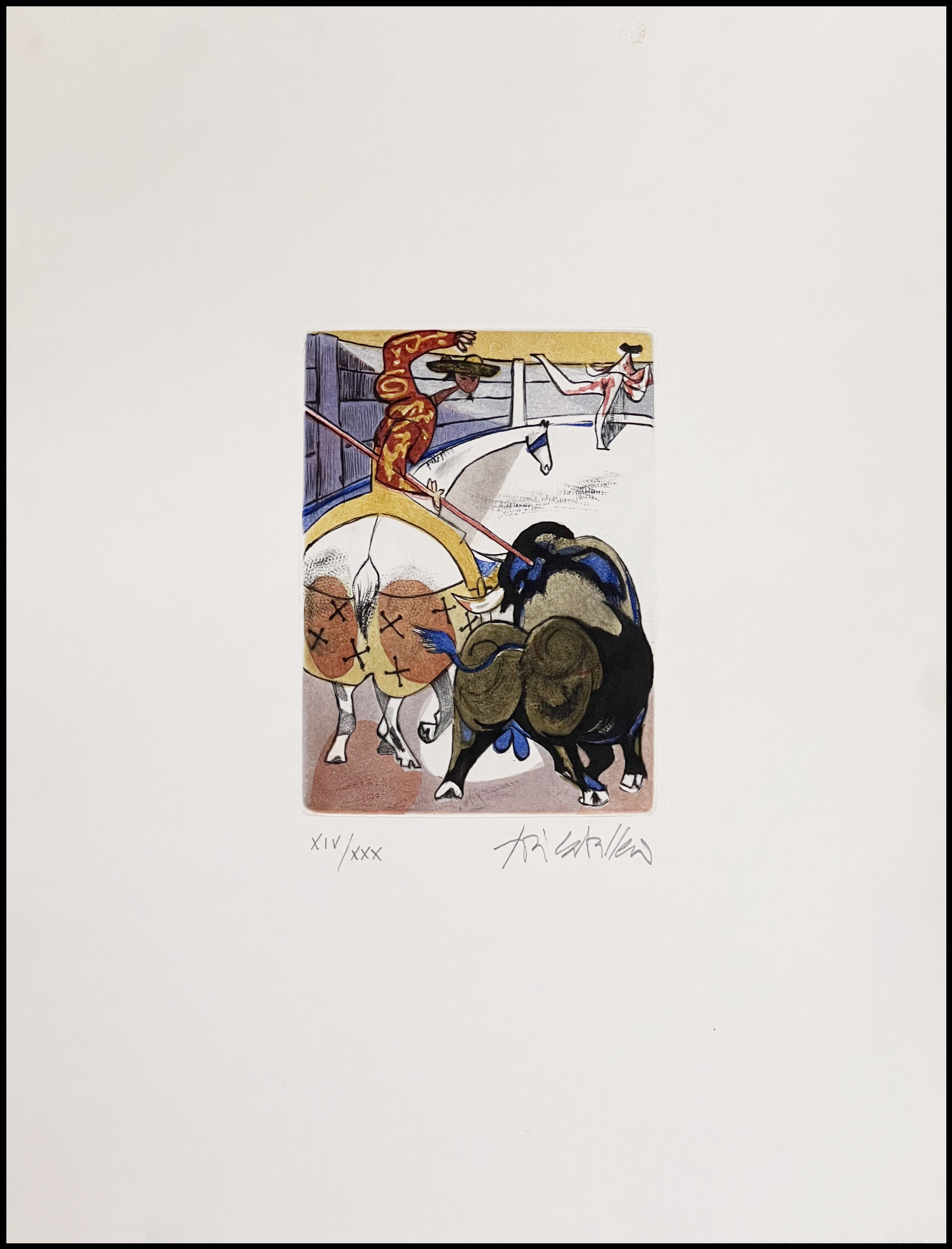 JOSE CABALLERO - TAUROMAQUIA,  LA SUERTE O LA MUERTE - 1987