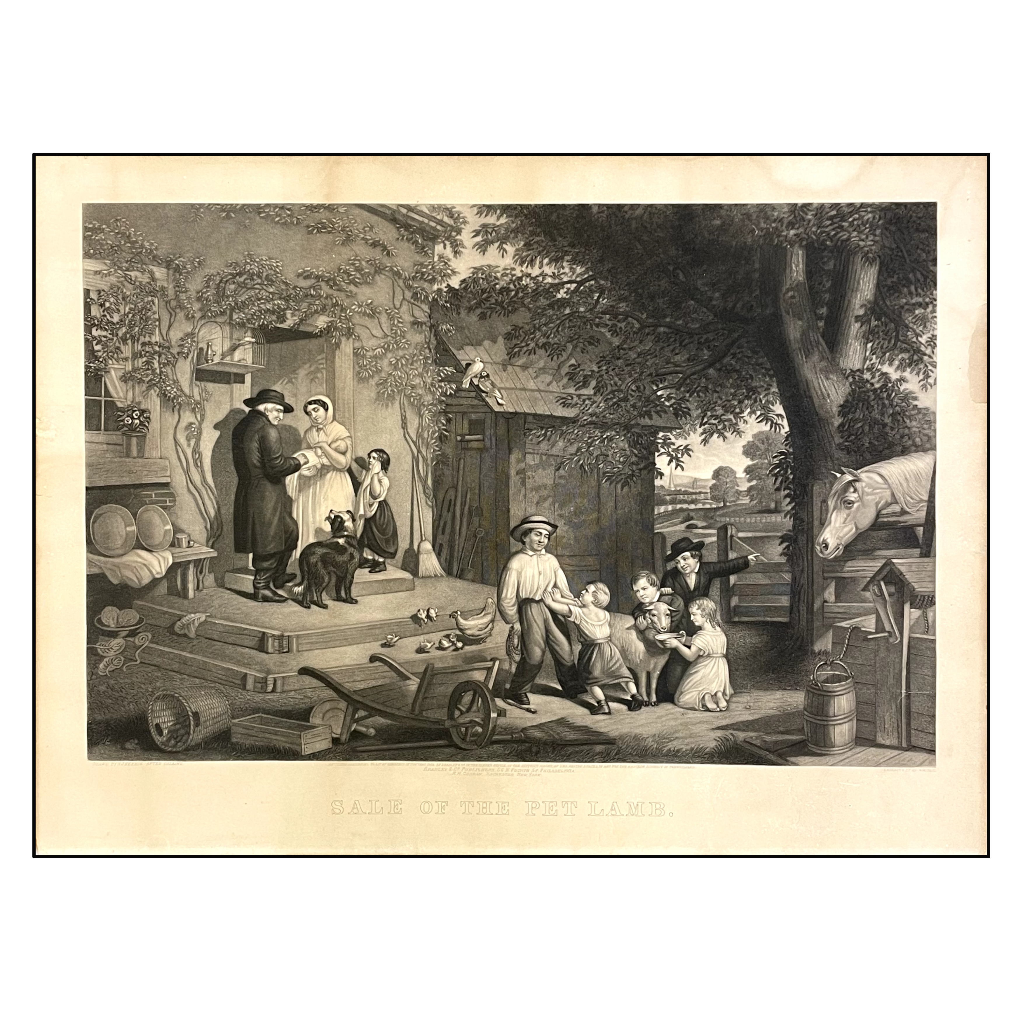 SALE OF THE PET LAMB (1866).