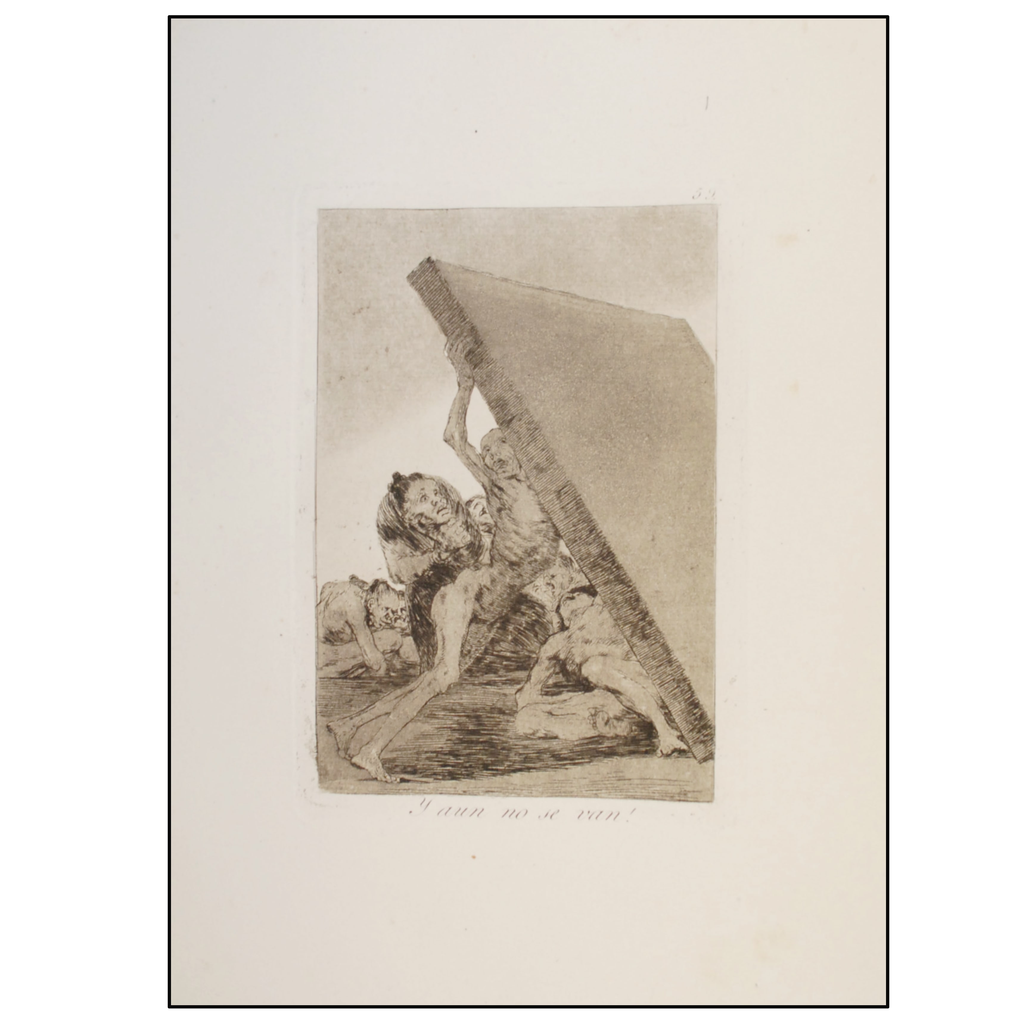 FRANCISCO DE GOYA - LOS CAPRICHOS (Y AUN NO SE VAN, Nº 59) - 1918