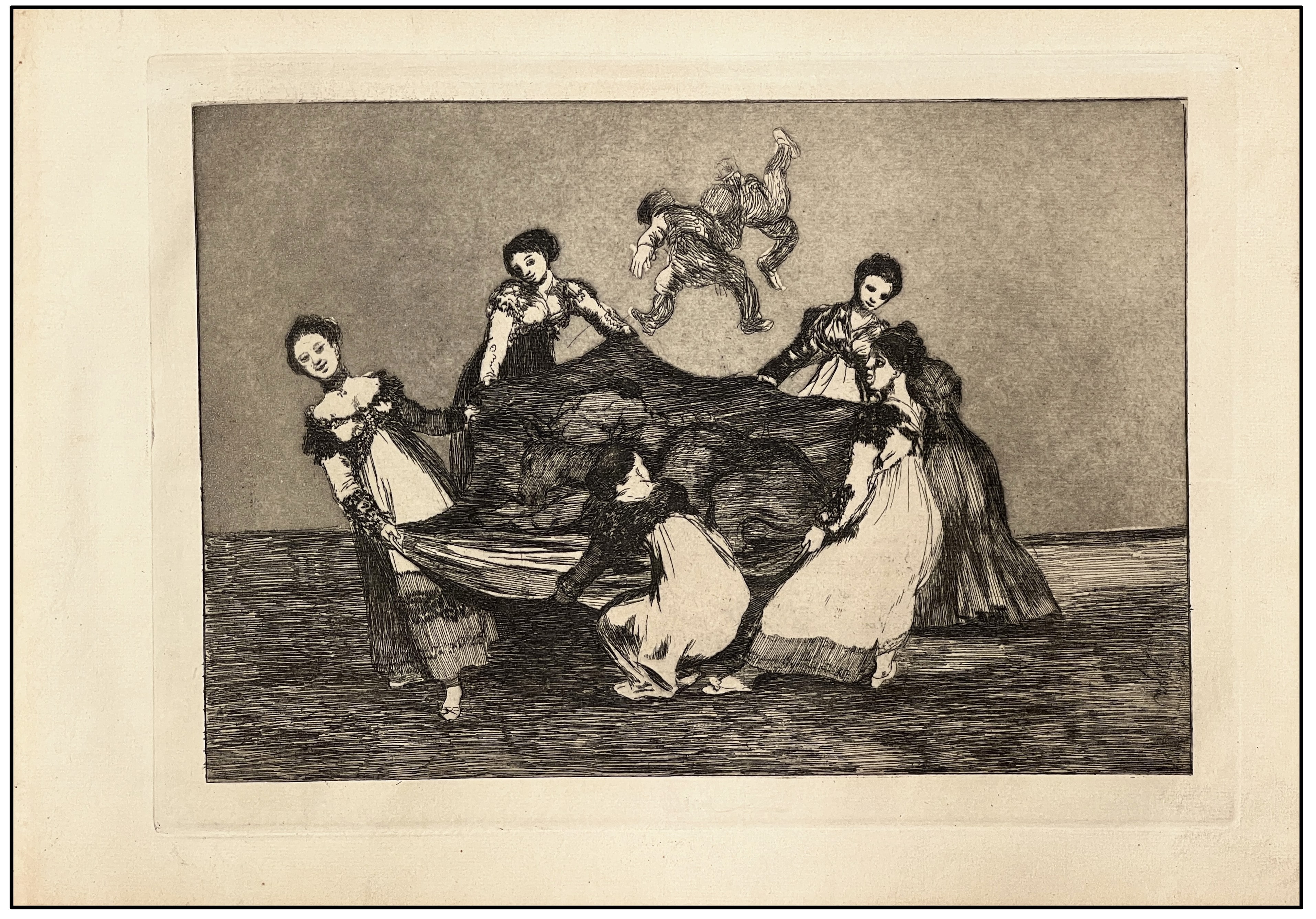 FRANCISCO DE GOYA - DISPARATE FEMENINO Nº 1 - SEXTA EDICIÓN 1916