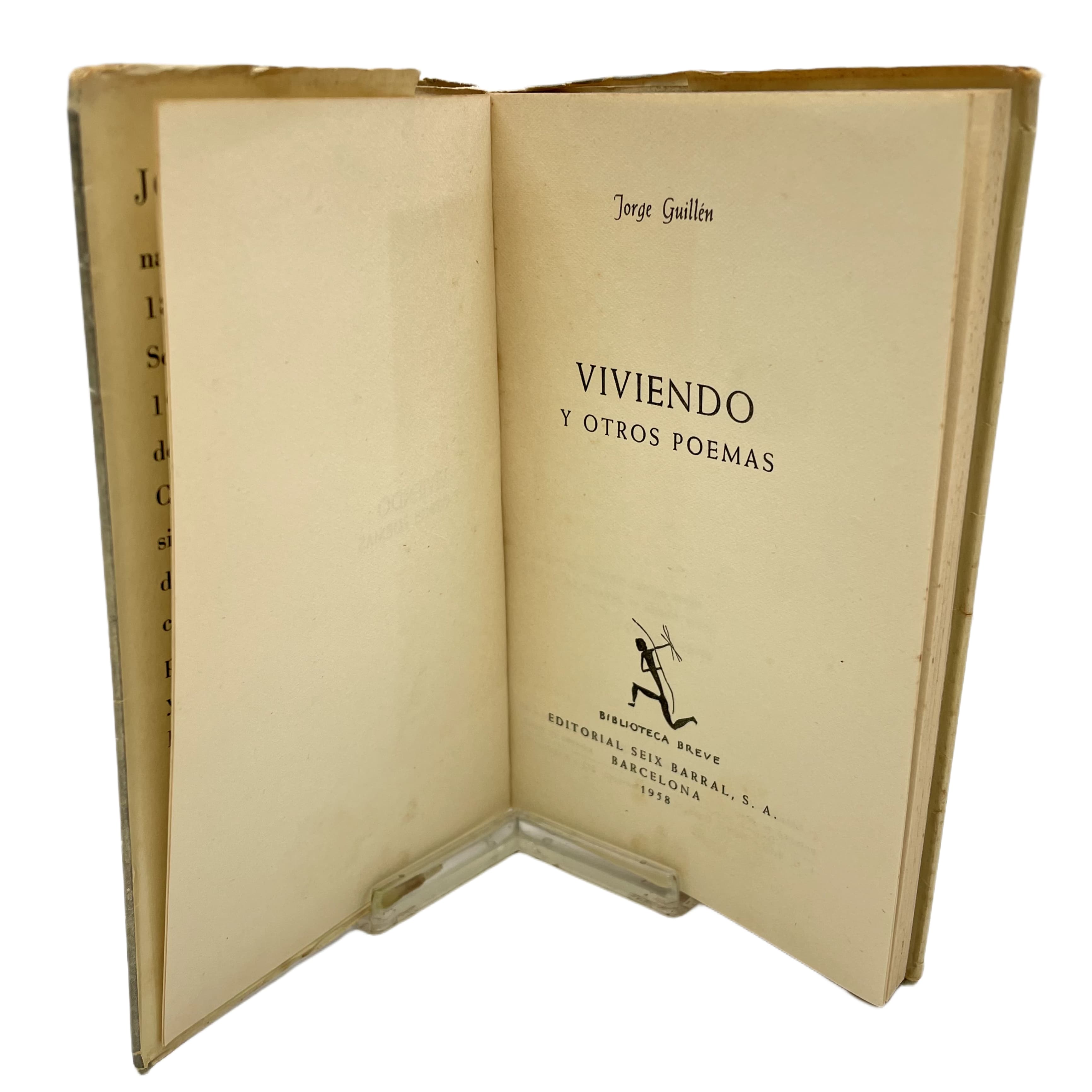 JORGE GUILLÉN - VIVIENDO Y OTROS POEMAS - 1958