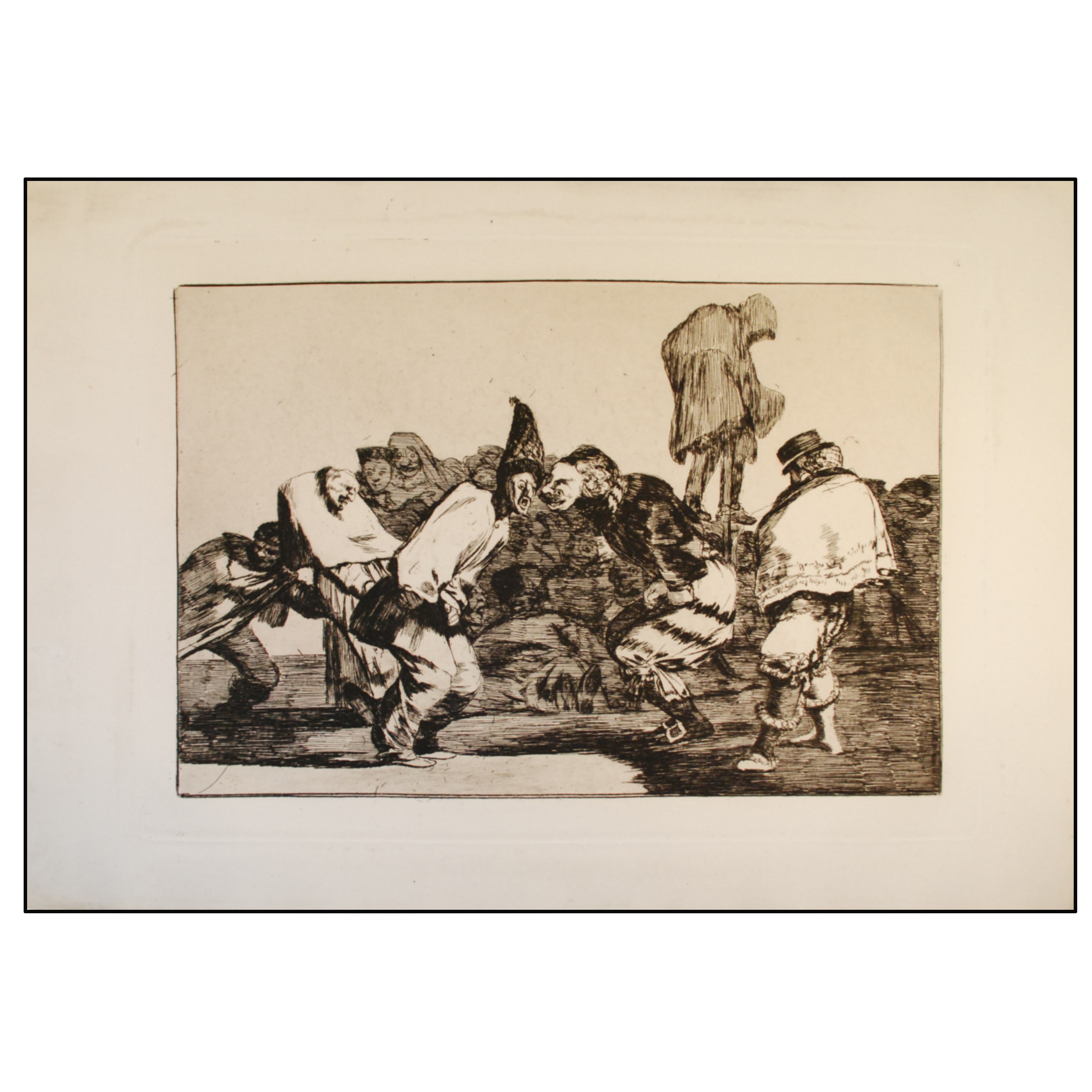 FRANCISCO DE GOYA - DISPARATE DE CARNAVAL - SERIE DISPARATES ESTAMPA, 14-  1916