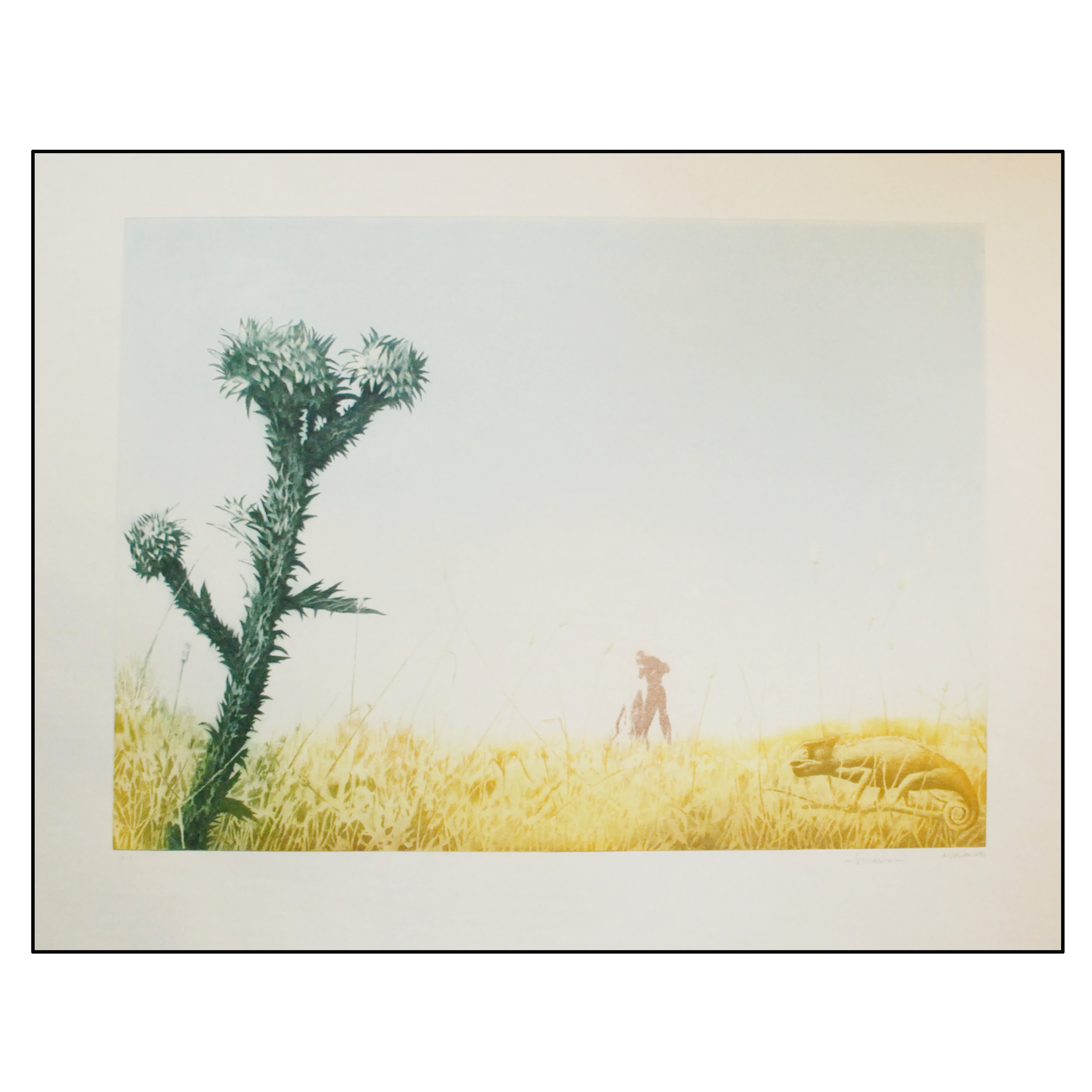 ALFONSO GALVÁN - VERANO (AGUAFUERTE) - 2001