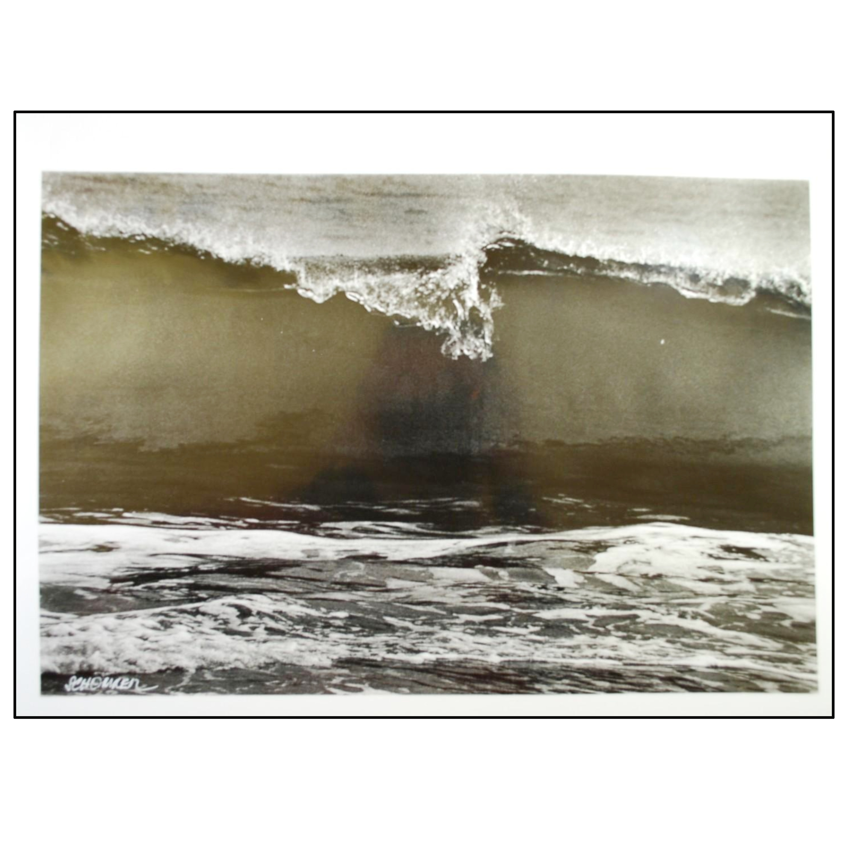 ALBERTO SCHOMMER - ROMPIENDO (SERIE FOTOGRAFÍAS PAISAJES NEGROS) - 2000