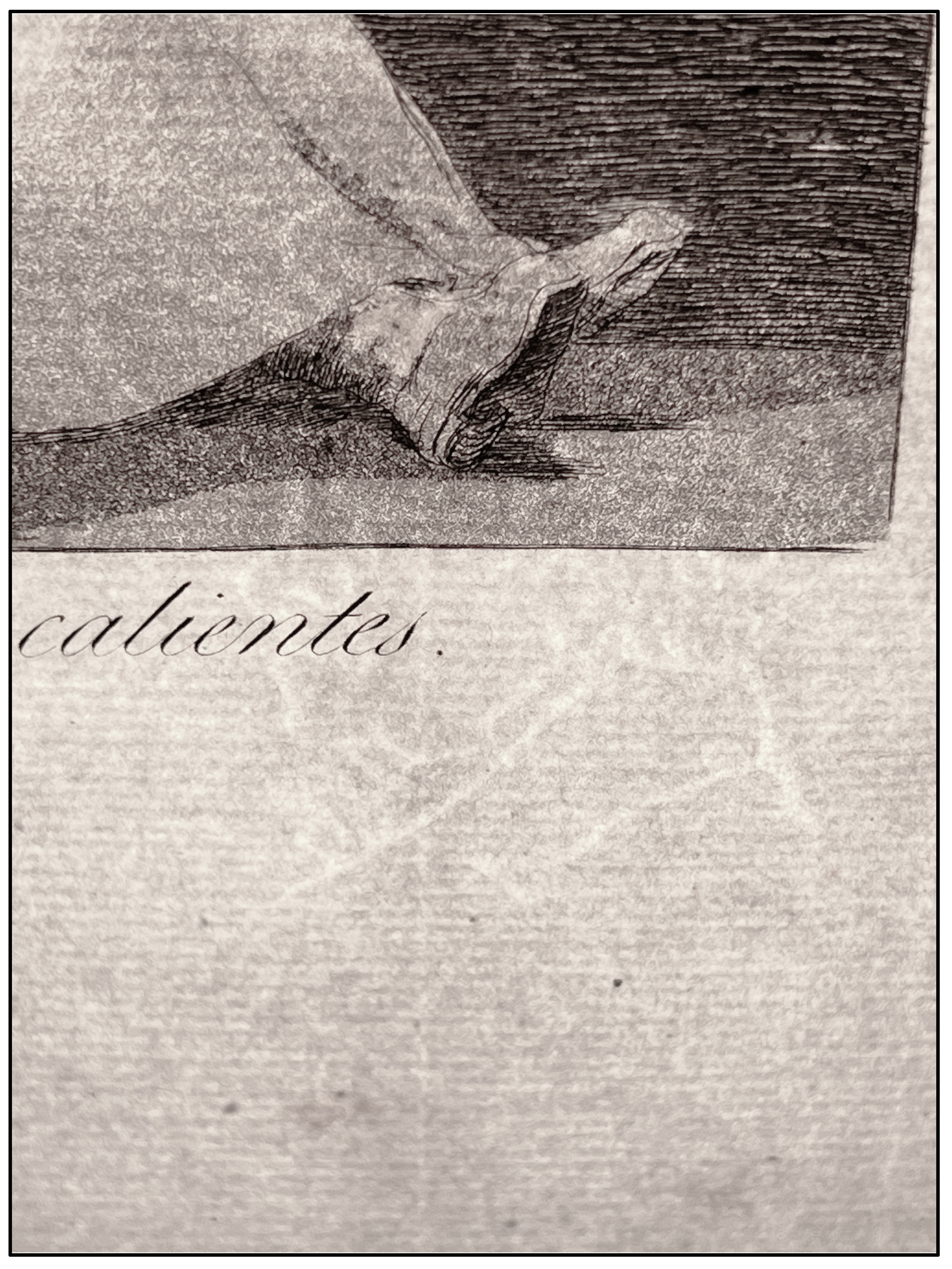 FRANCISCO DE GOYA - LOS CAPRICHOS (ESTAN CALIENTES, Nº 13) - 10ª EDICIÓN