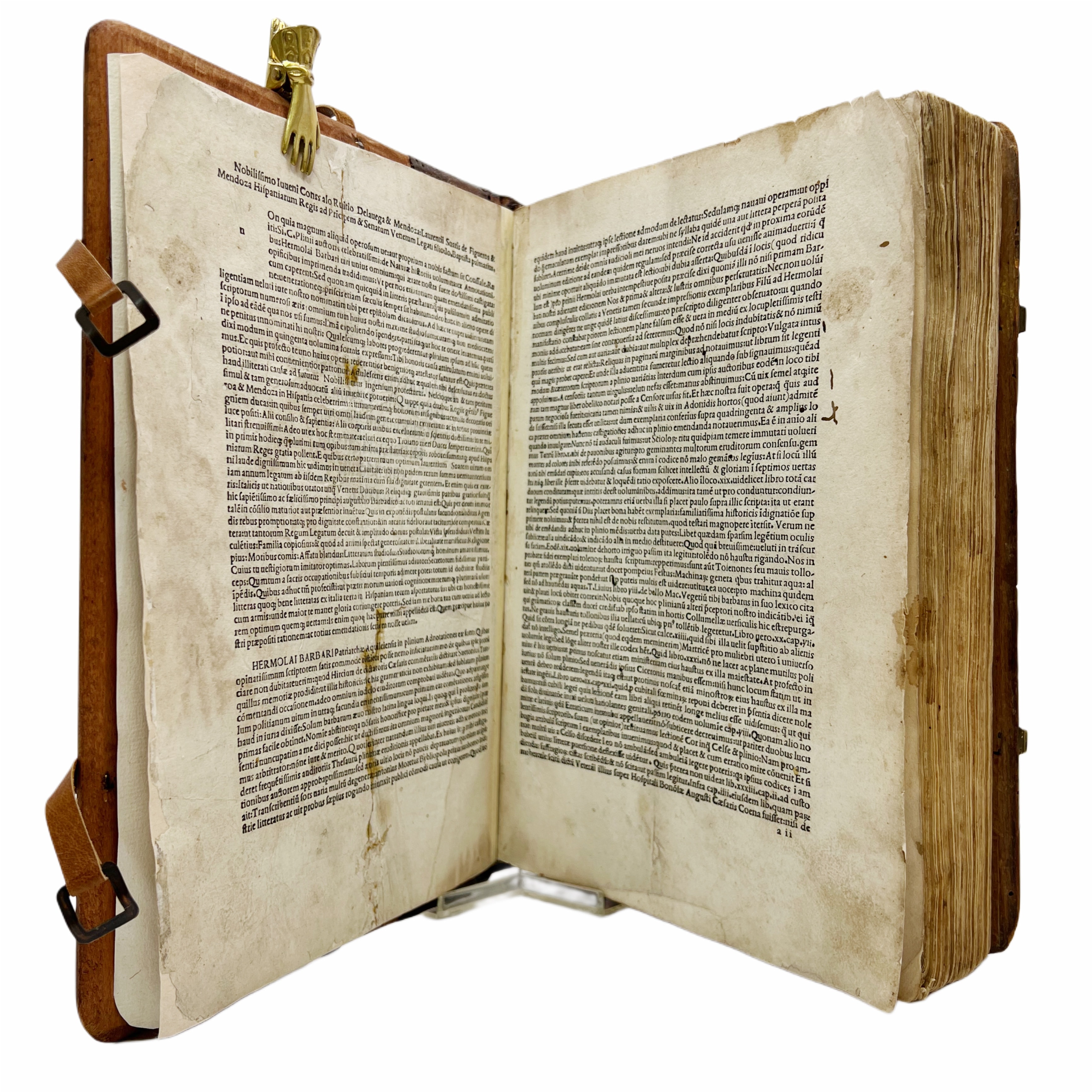 GAYO PLINIO SEGUNDO - INCUNABLE HISTORIA NATURAL - 1499