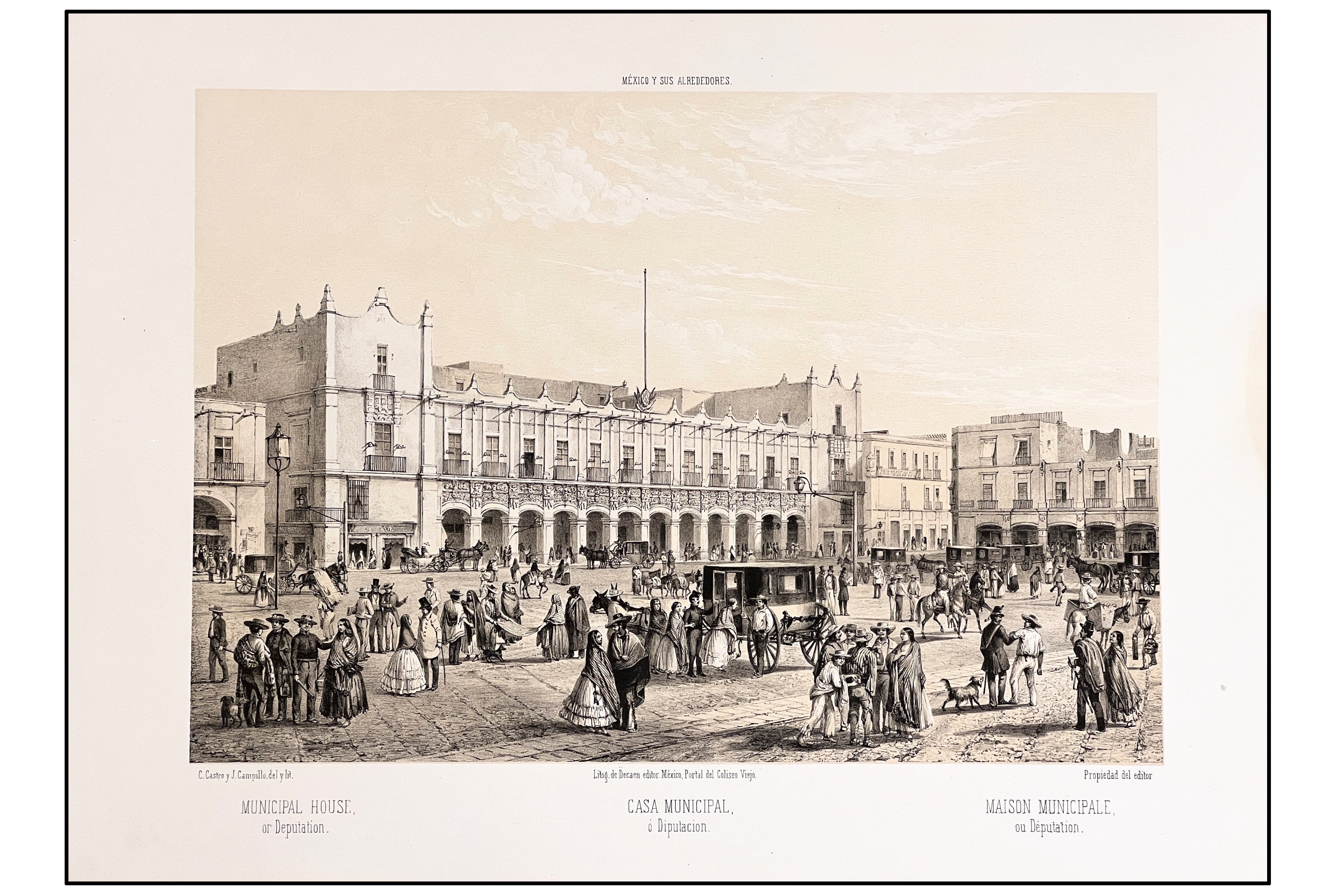 CASIMIRO CASTRO - CASA MUNICIPAL O DIPUTACIÓN - 1863