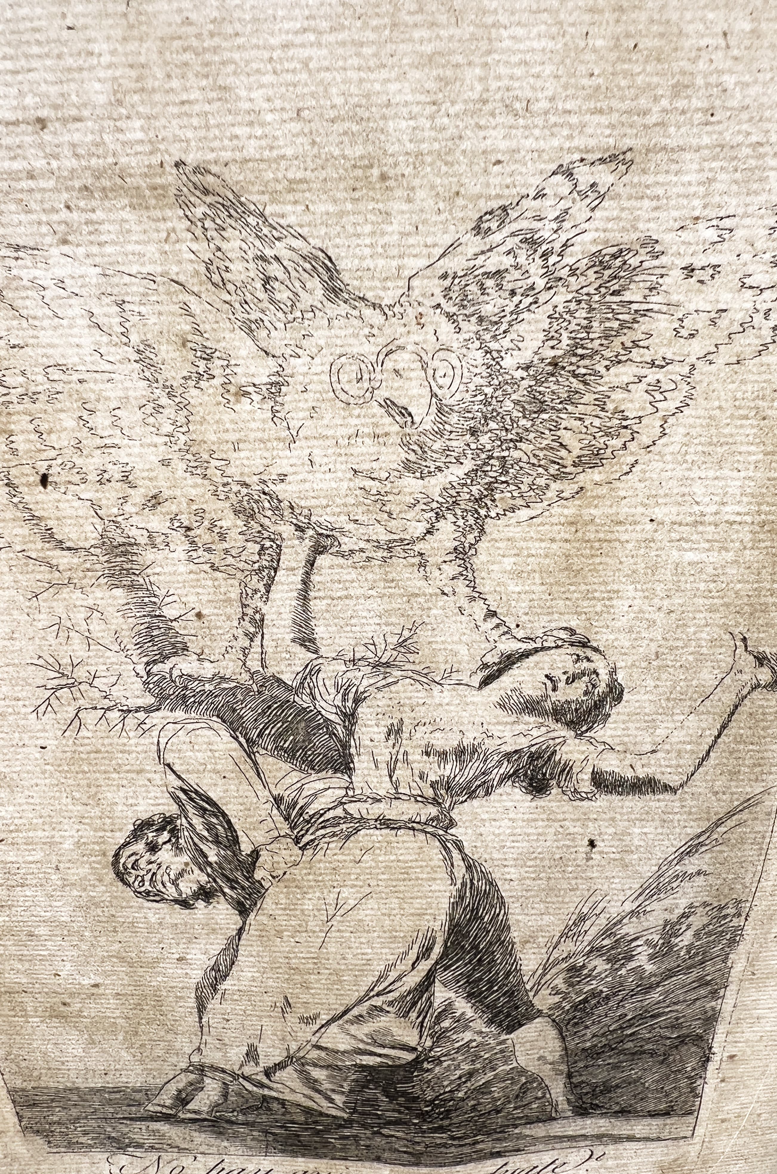 FRANCISCO DE GOYA - LOS CAPRICHOS (NO HAY QUIEN NOS DESATE?, Nº 75) - 1927