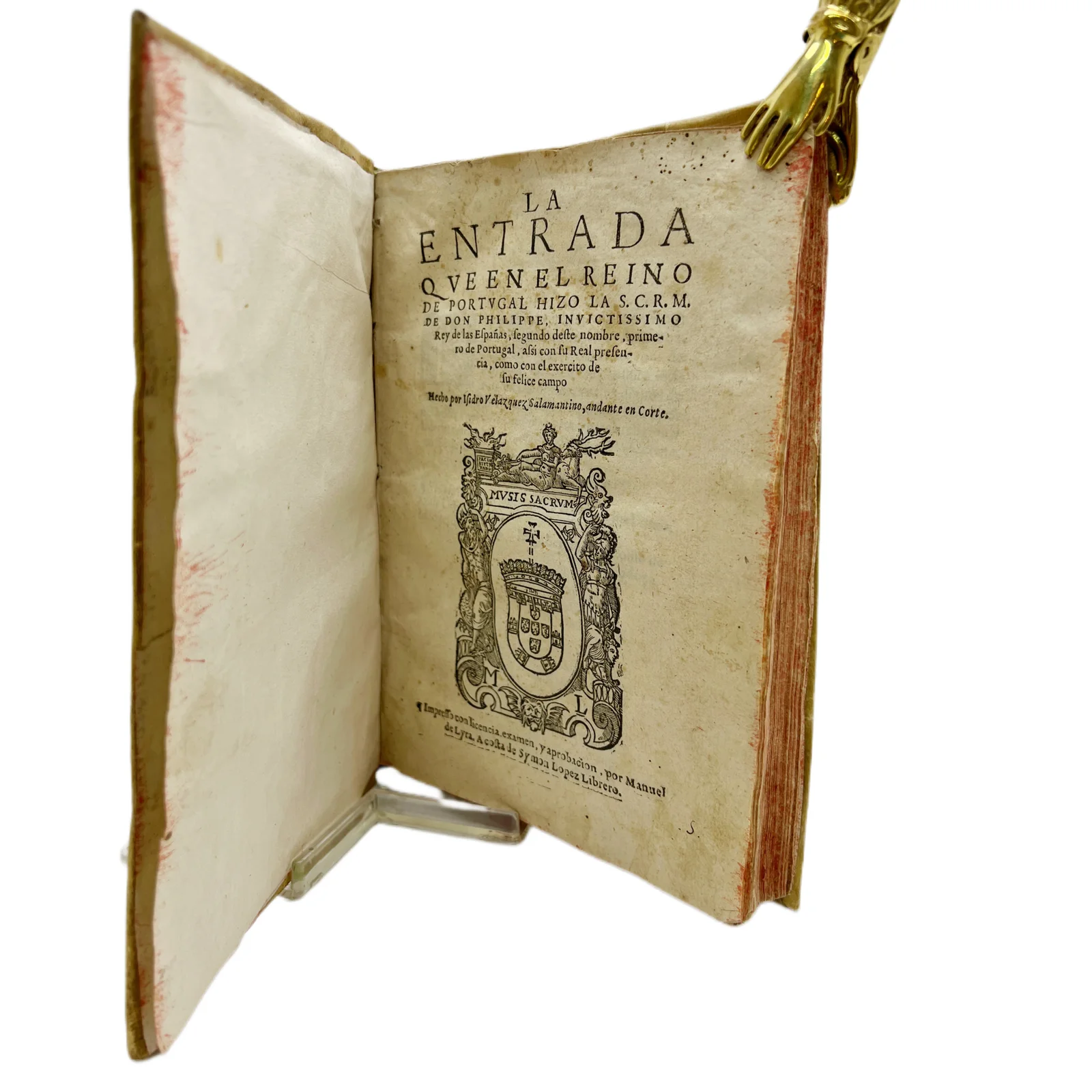 ISIDRO VELÁZQUEZ - ENTRADA DE FELIPE II EN PORTUGAL - 1583