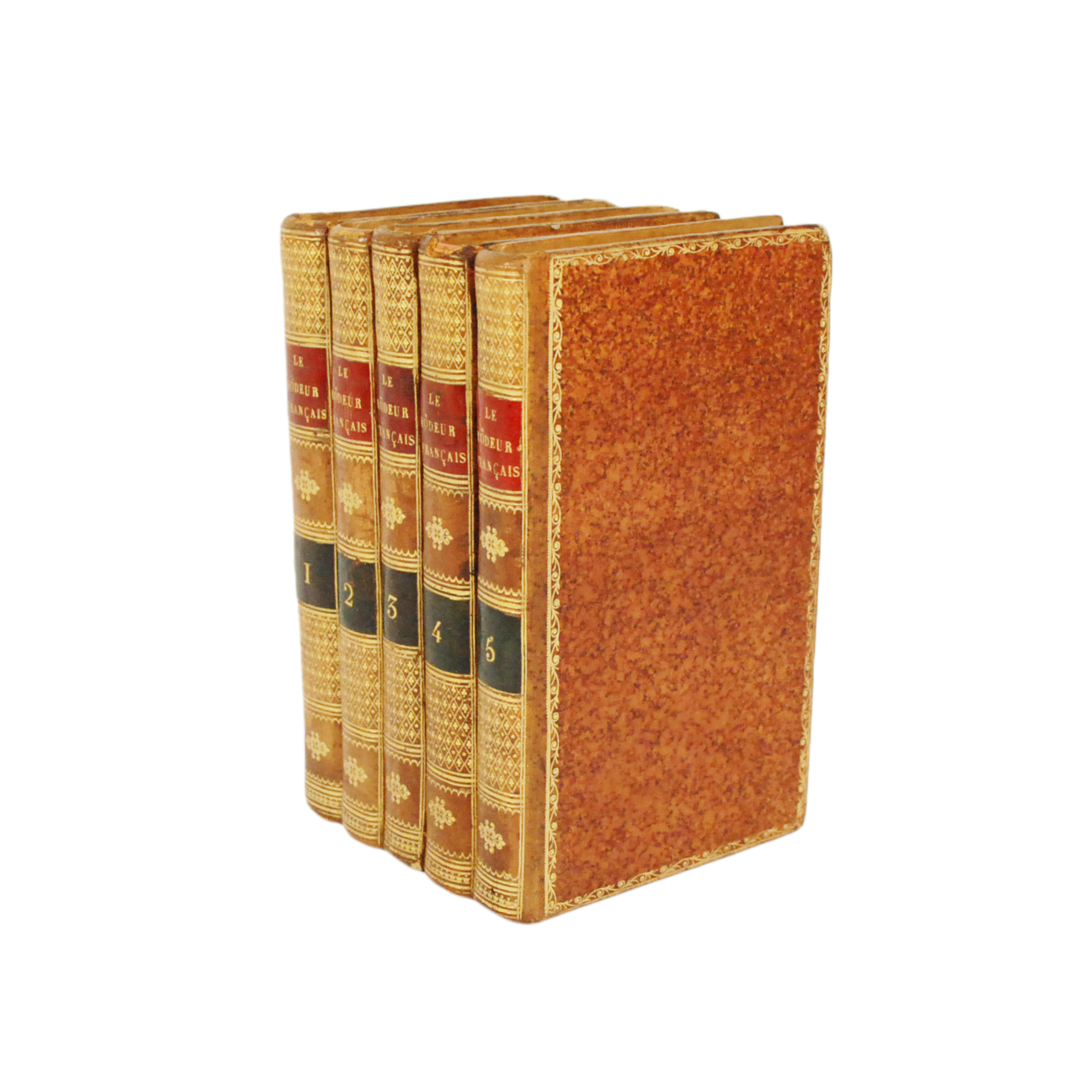 M. N. BALISSON DE ROUGEMONT - LE RÔDEUR FRANÇAISE OU LES MOEUR DU JOUR (5 VOLS) - 1821