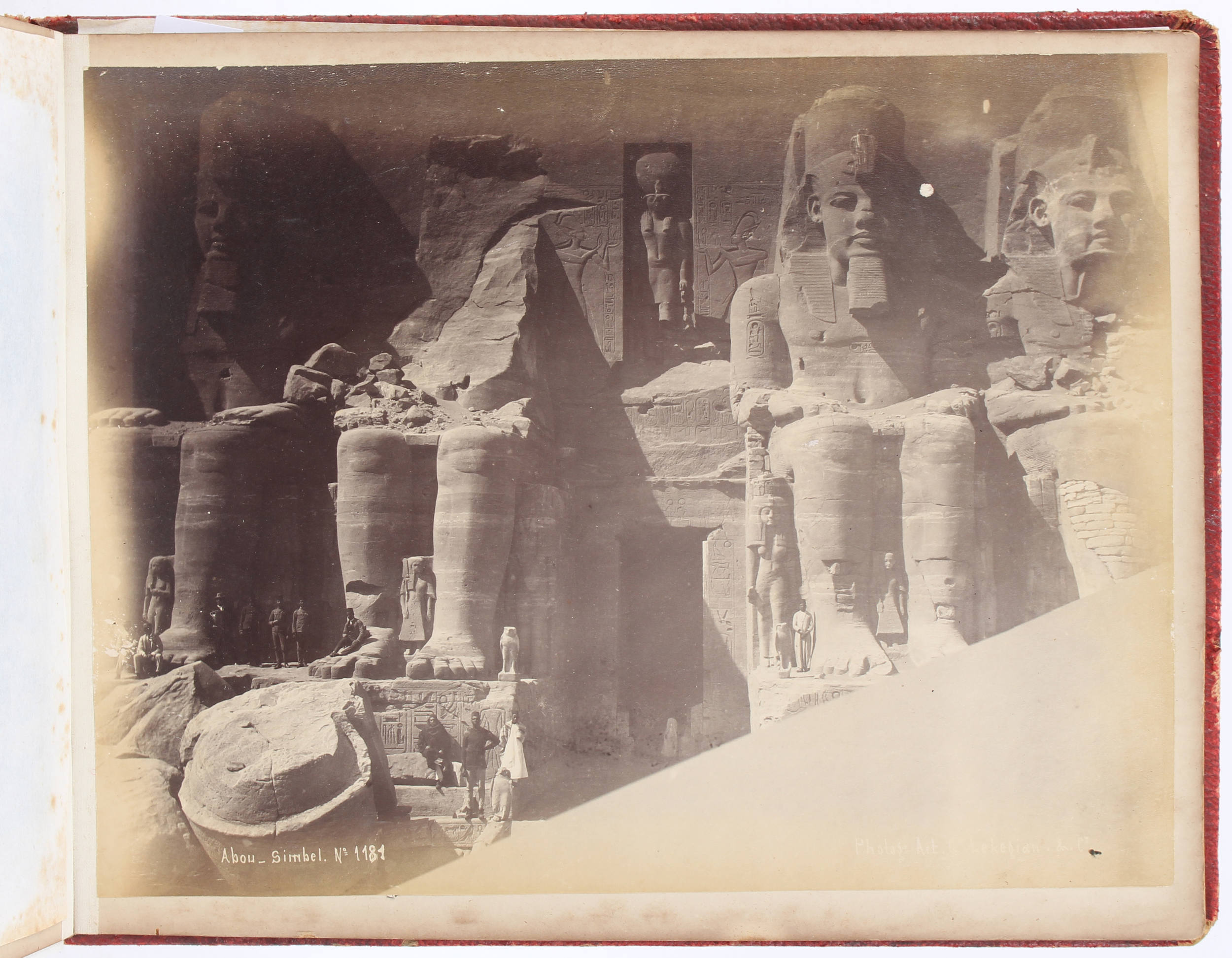 ANTONIO BEATO, ZANGAKI Y LEGEKIAN - 45 FOTOGRAFIAS EGIPTO - 1870