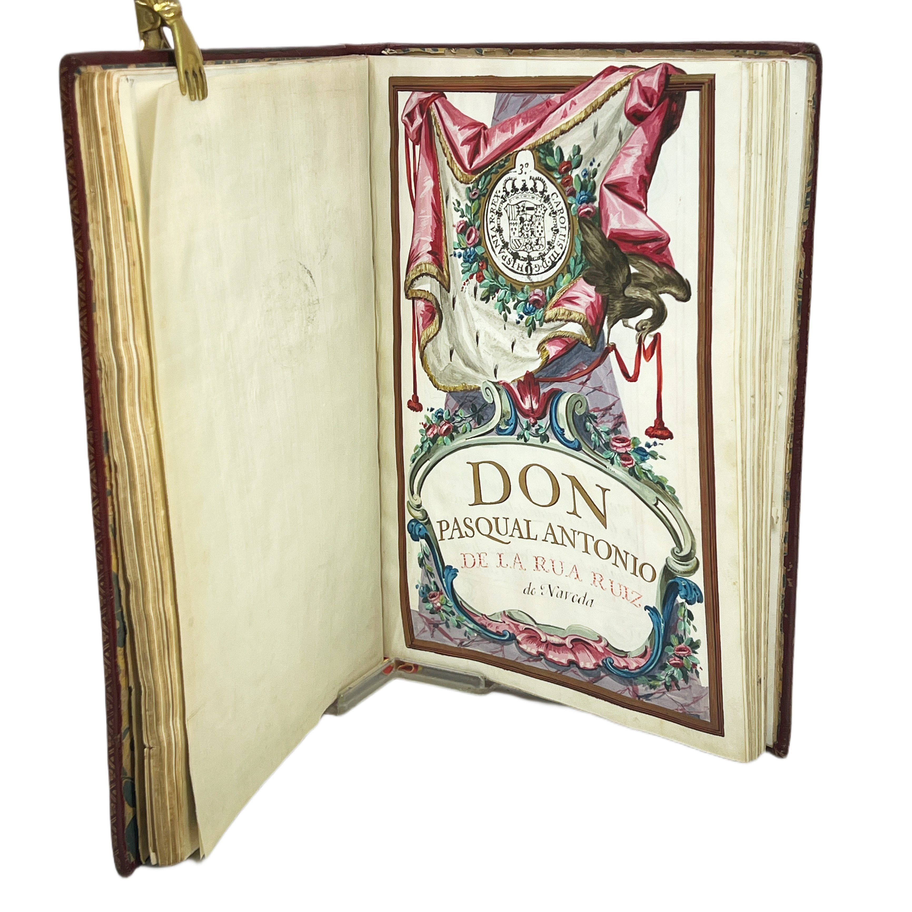 CHANCILLERIA DE VALLADOLID - CERTIFICACIÓN DE ARMAS - 1768