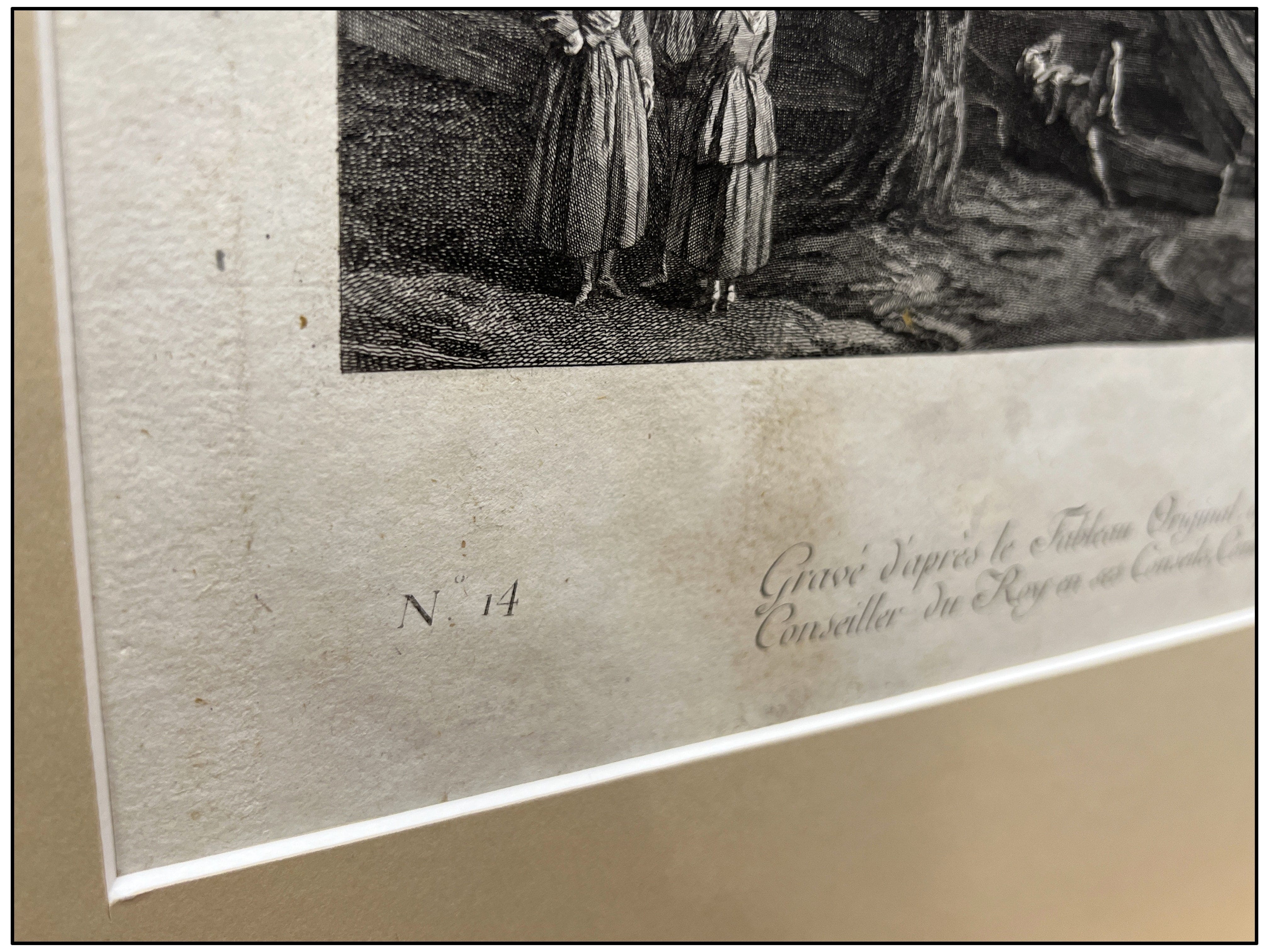 JOSEPH VERNET - LE PORT DE LA ROCHELLE VUE DE LA PETITE RIVE - 1767