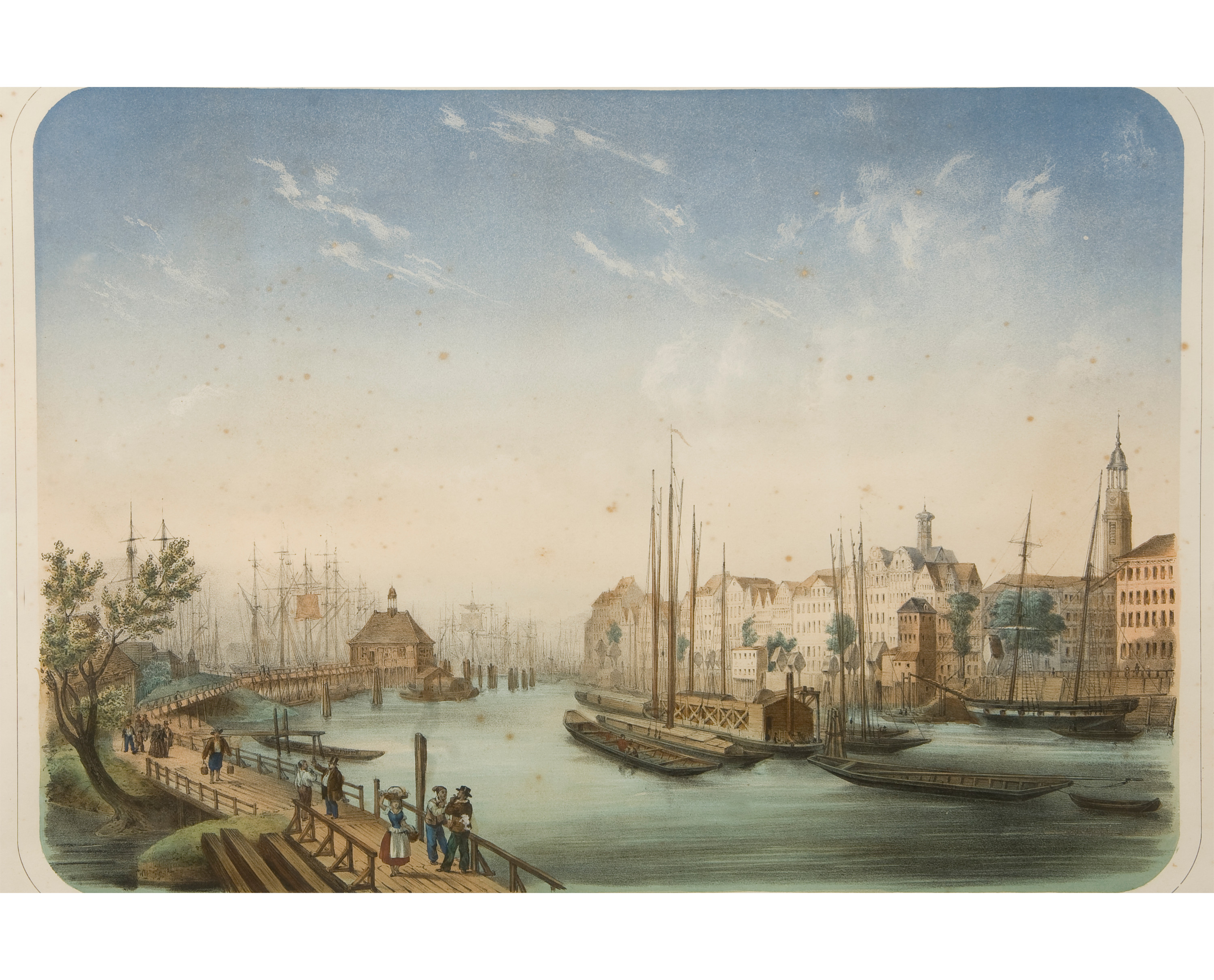 PUERTO DE HAMBURGO / PORT DE HAMBOURG.