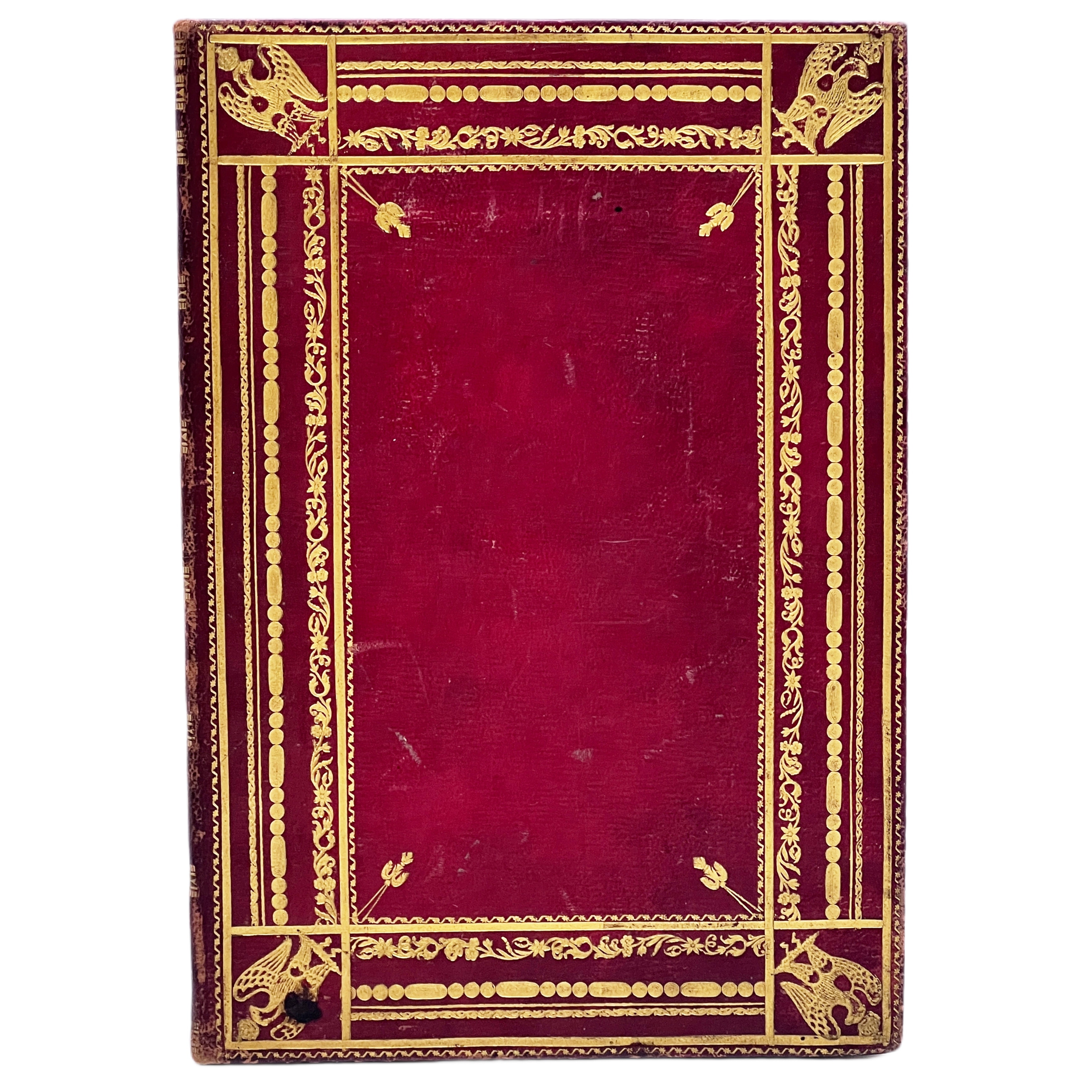 FIESTAS DE VALENCIA - ENCUADERNACIÓN IMPERIO TIPO BOZERIAN - 1812