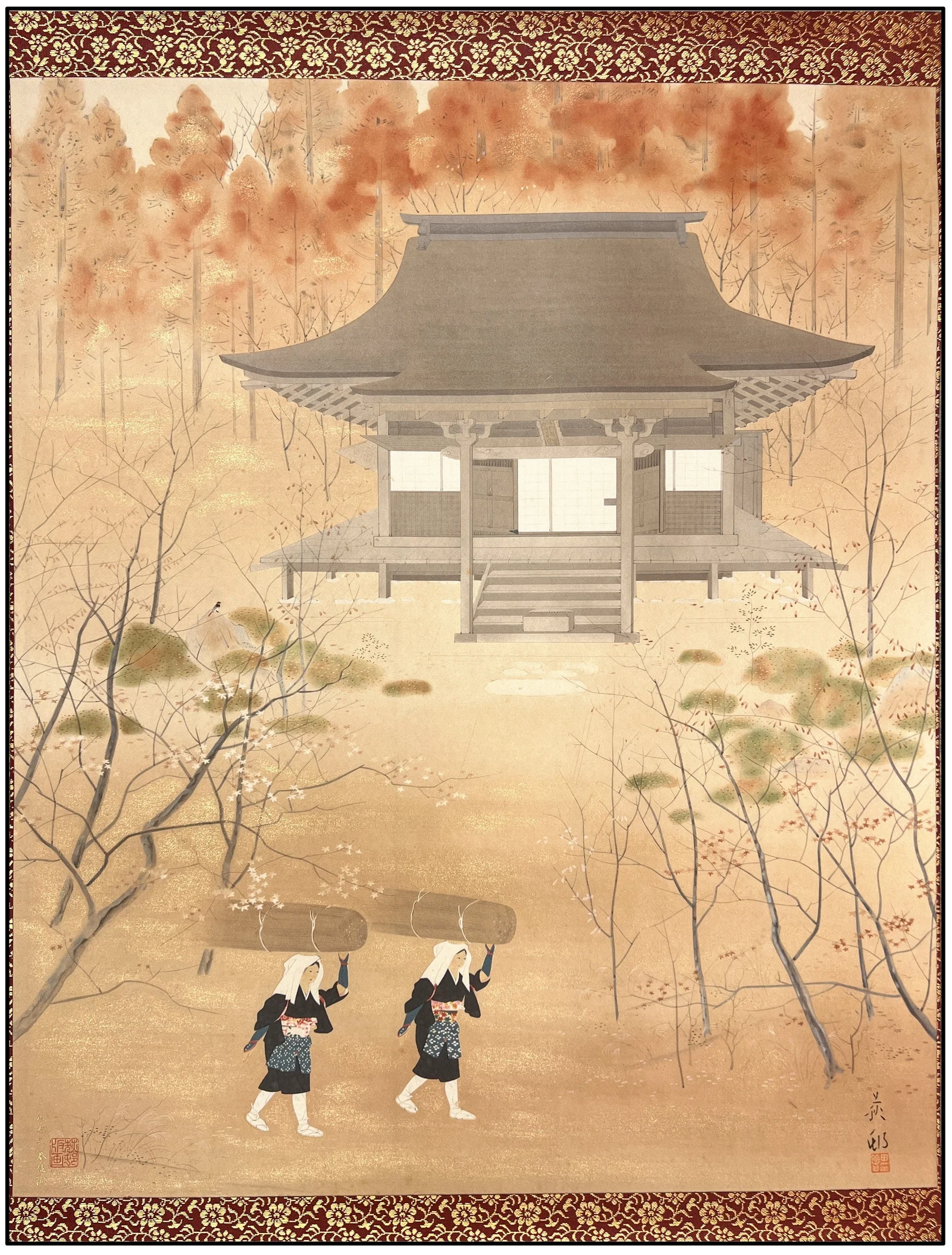 UDA TEKISON - TEMPLO JAKKO-IN EN OHARA - c. 1950