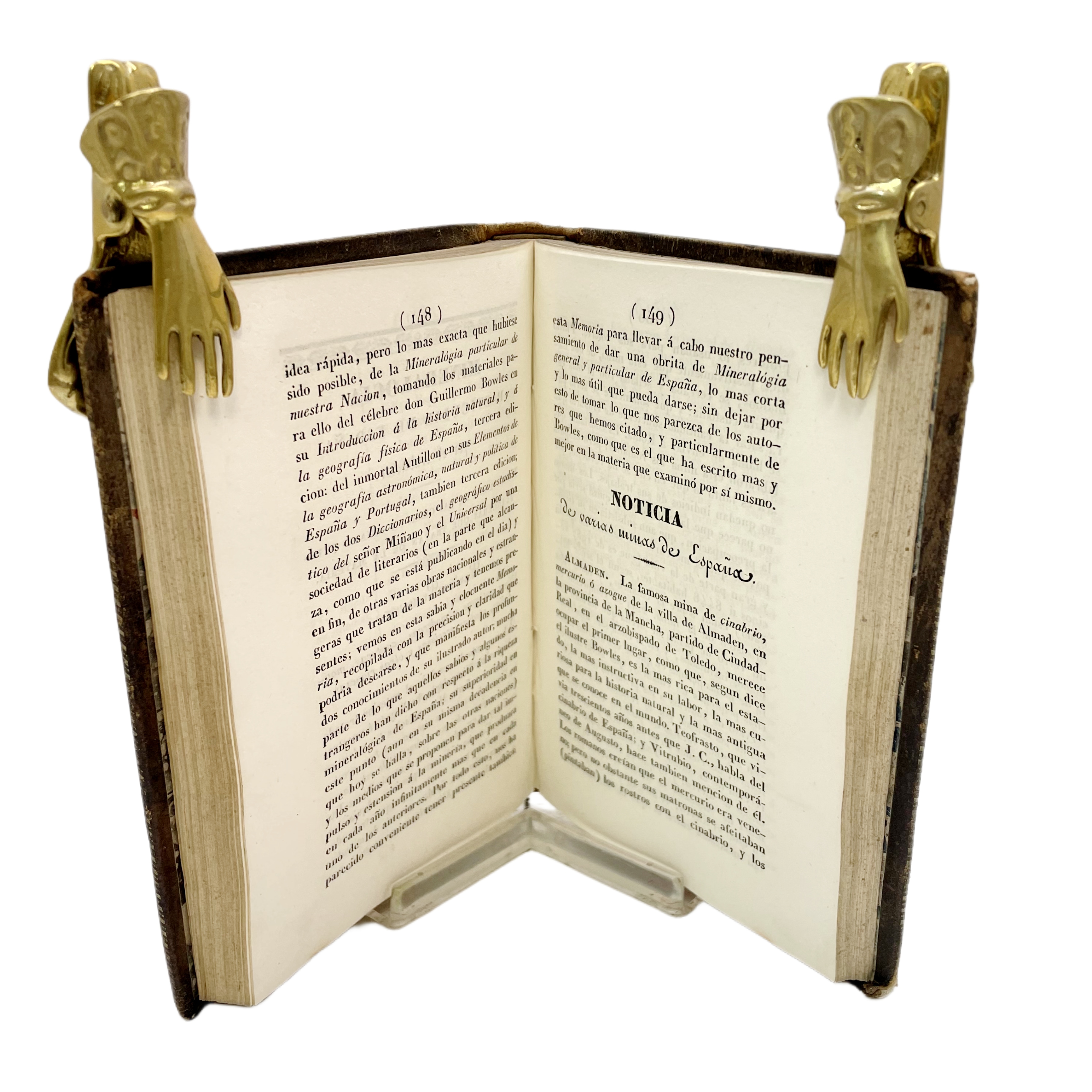 SANTIAGO DE ALVARADO - EL REINO MINERAL (1ª EDICIÓN) - 1832