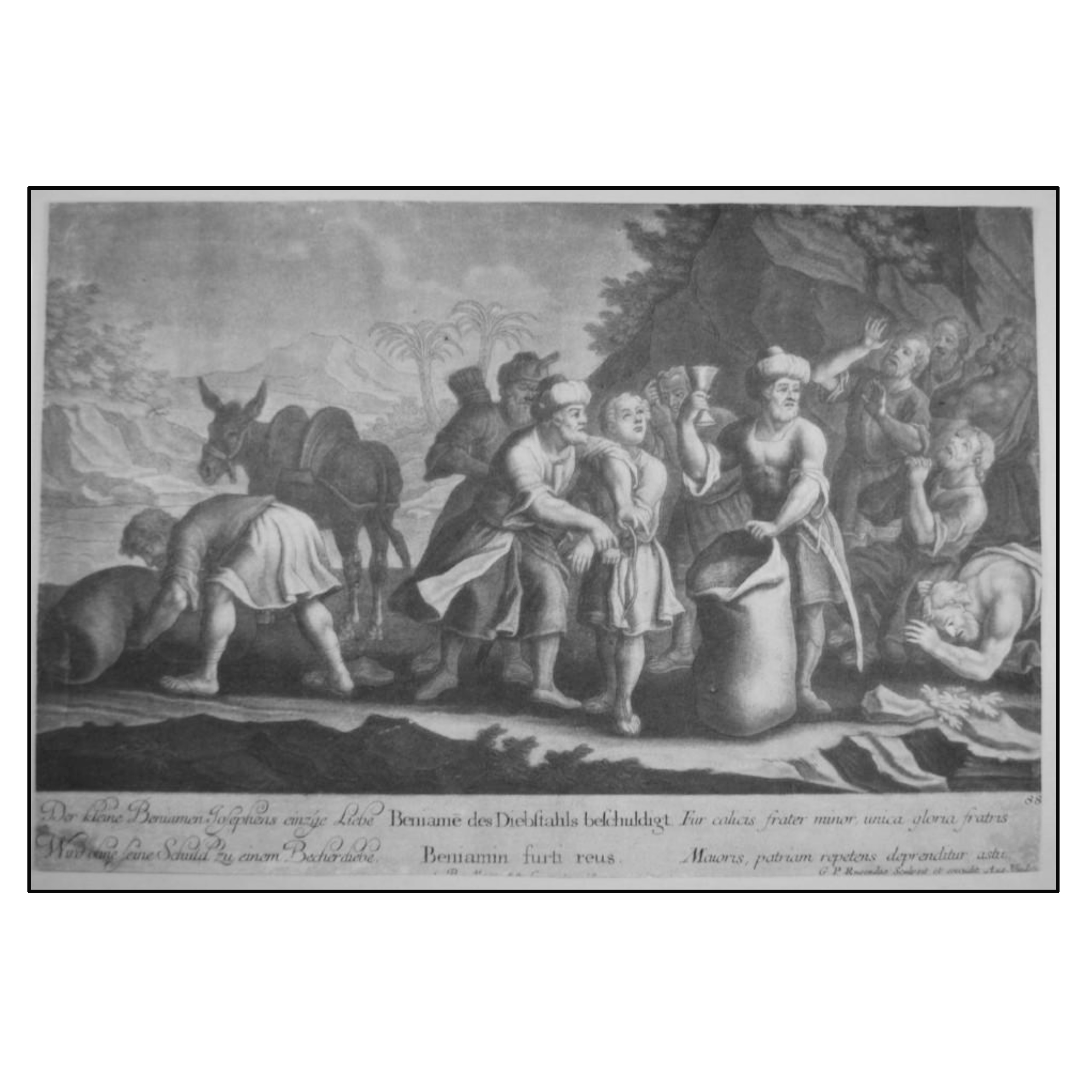 DIE BETRÜGERISCHE BRUDER. FRAUS FRATERNA / BENIAME DES DIEBSTAHLS BESCHULDIGT.