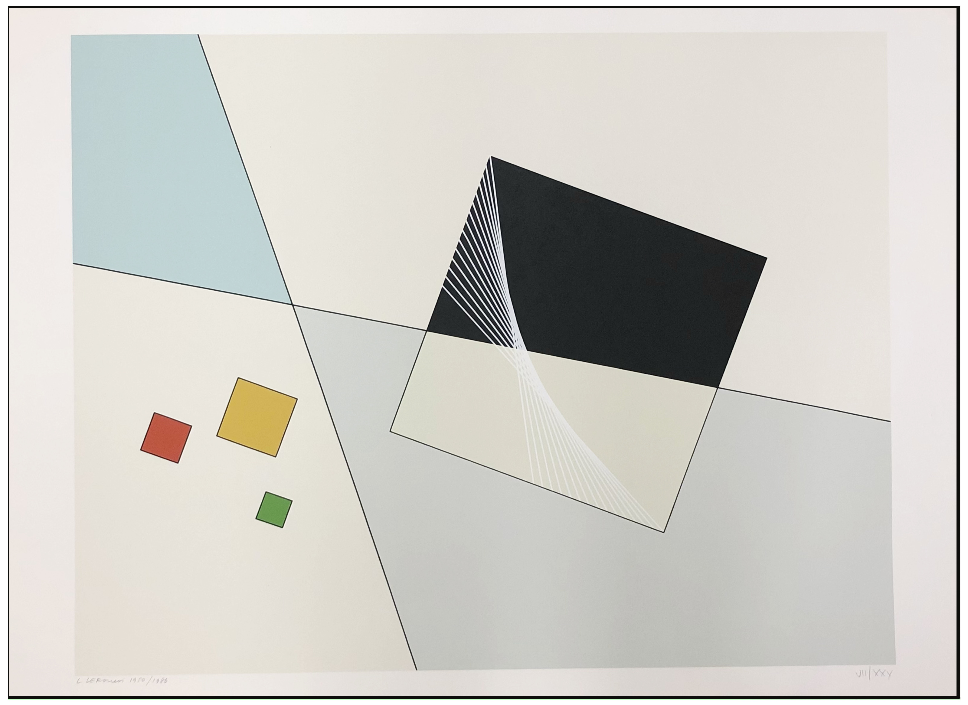 LUIGI VERONESI - COMPOSIZIONE - 1950