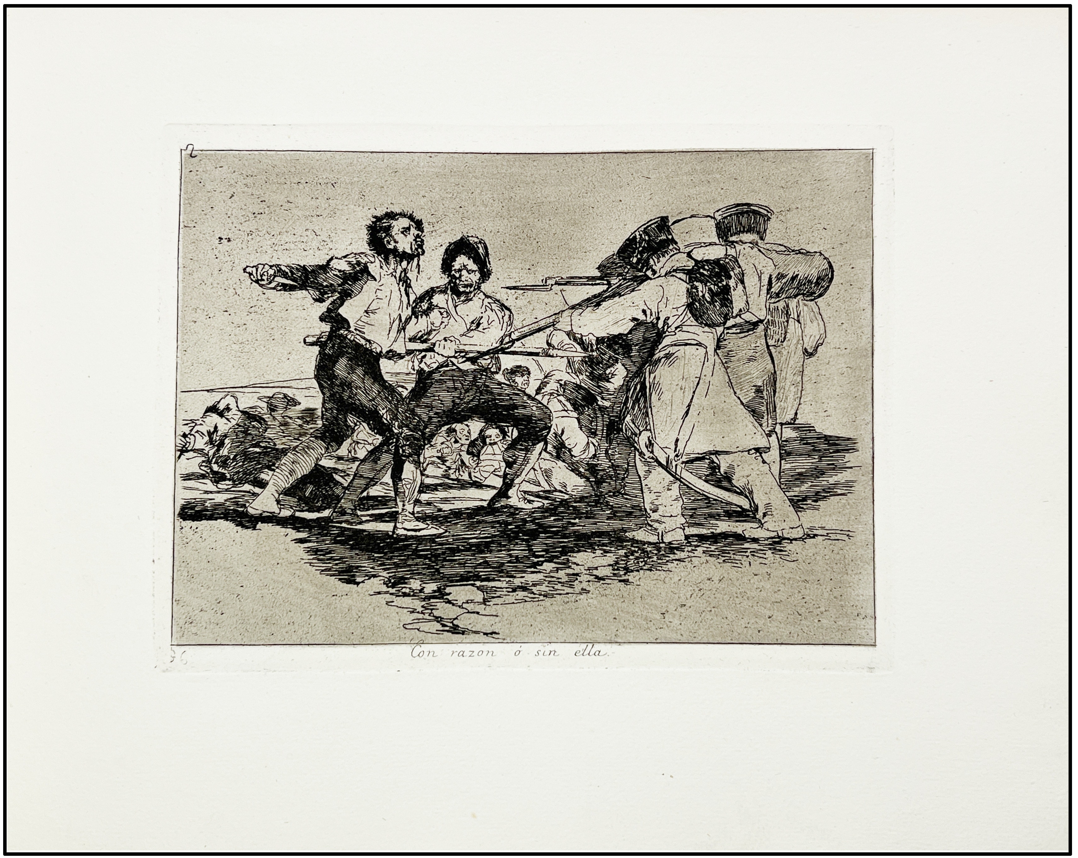 GOYA - LOS DESASTRES DE LA GUERRA (PLANCHAS 1 AL 10) - 1863