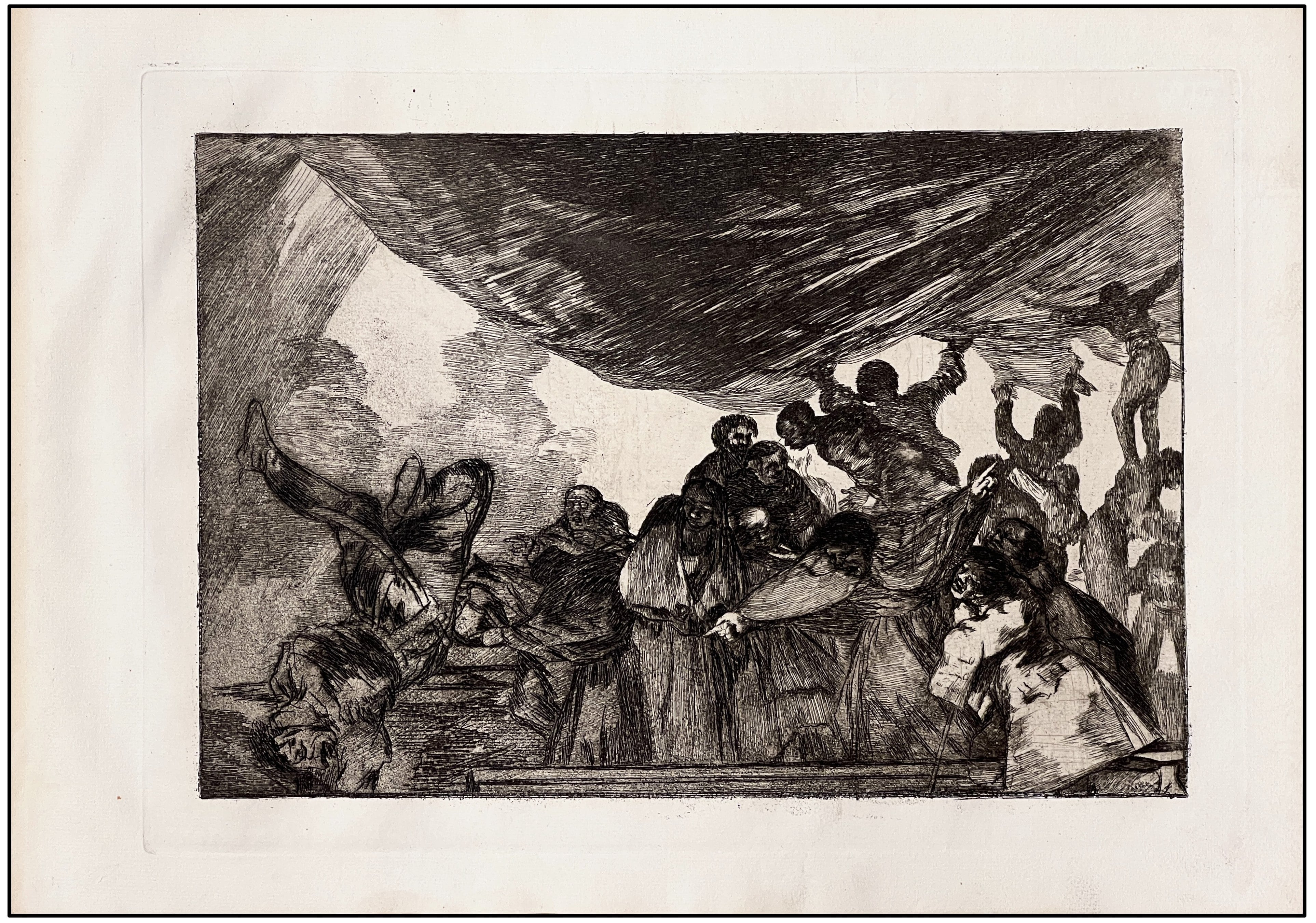 FRANCISCO DE GOYA - DISPARATE CLARO Nº 15 - 6ª EDICIÓN 1916