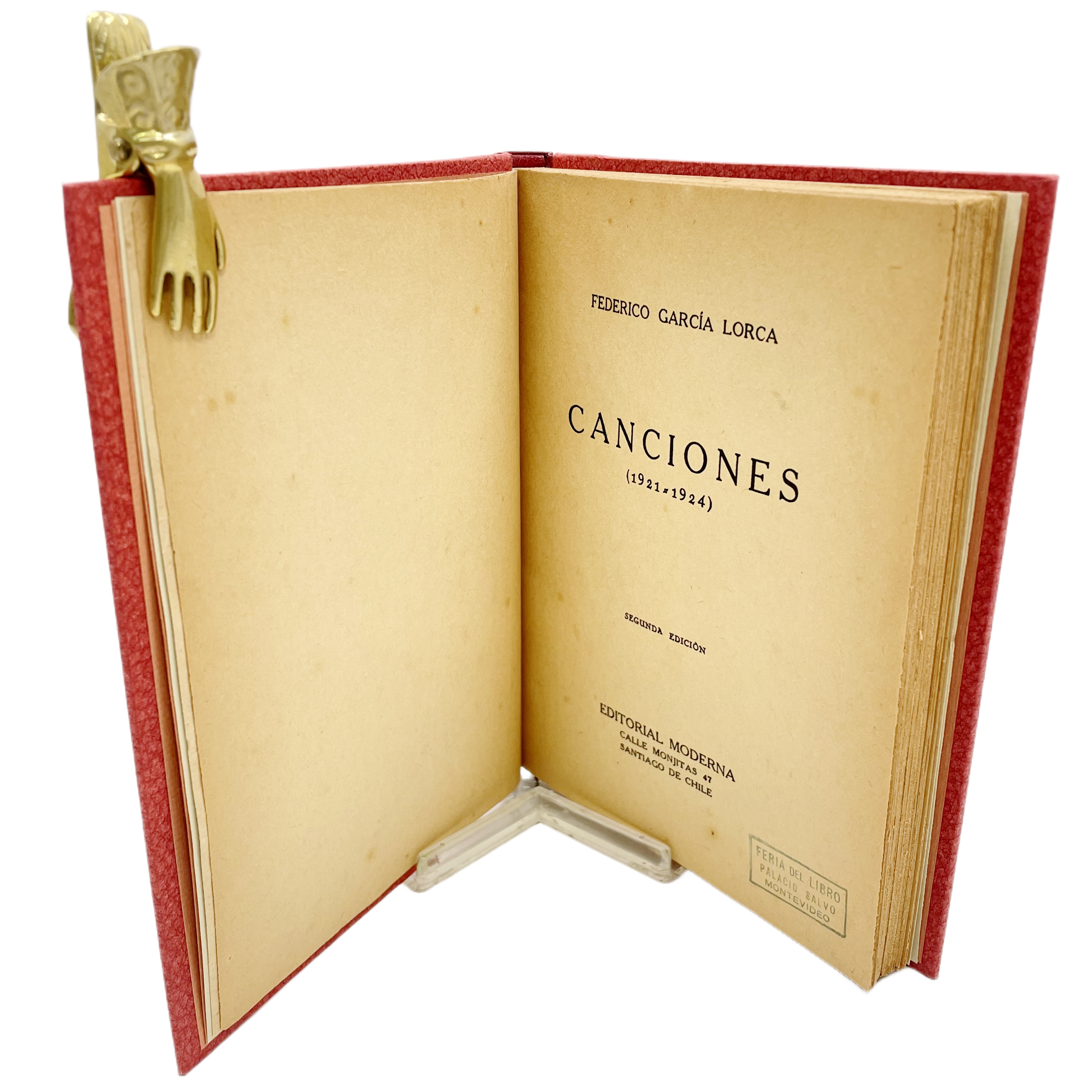 FEDERICO GARCÍA LORCA - CANCIONES (1921-1924) - 1937