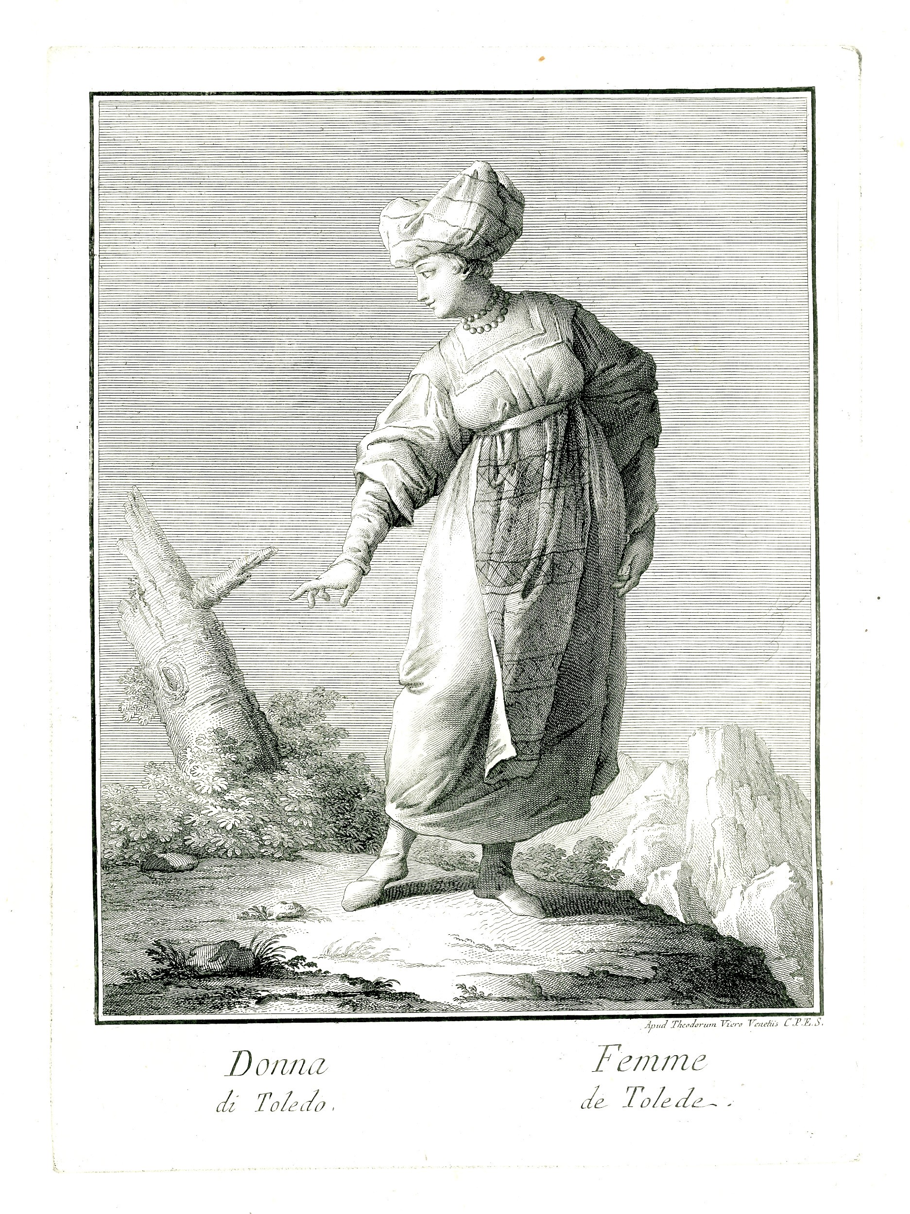 TEODORO VIERO - DONNA DI TOLEDO / FEMME DE TOLEDE - 1791