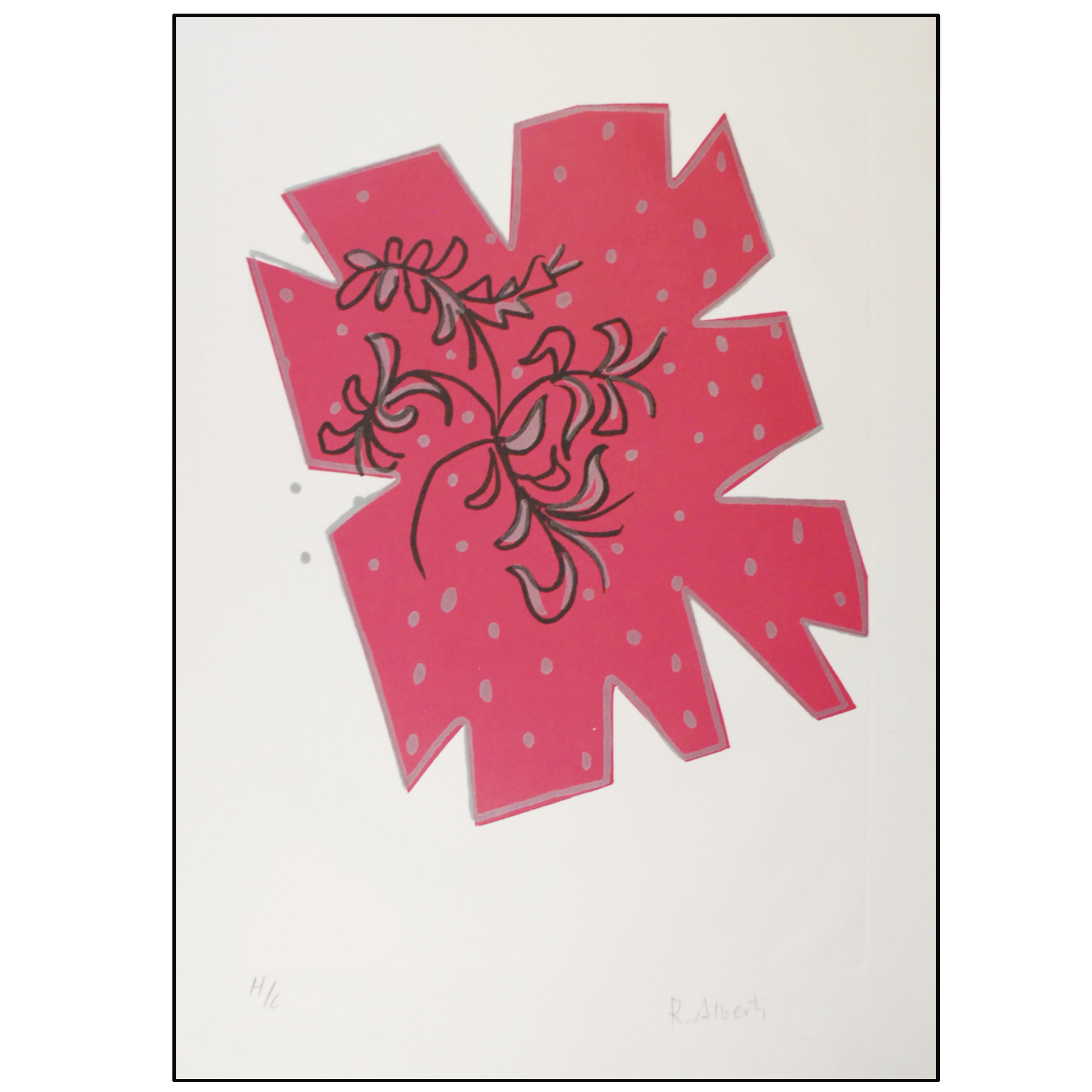 RAFAEL ALBERTI - FLOR DE INVIERNO (NATURALEZA V) - 1997