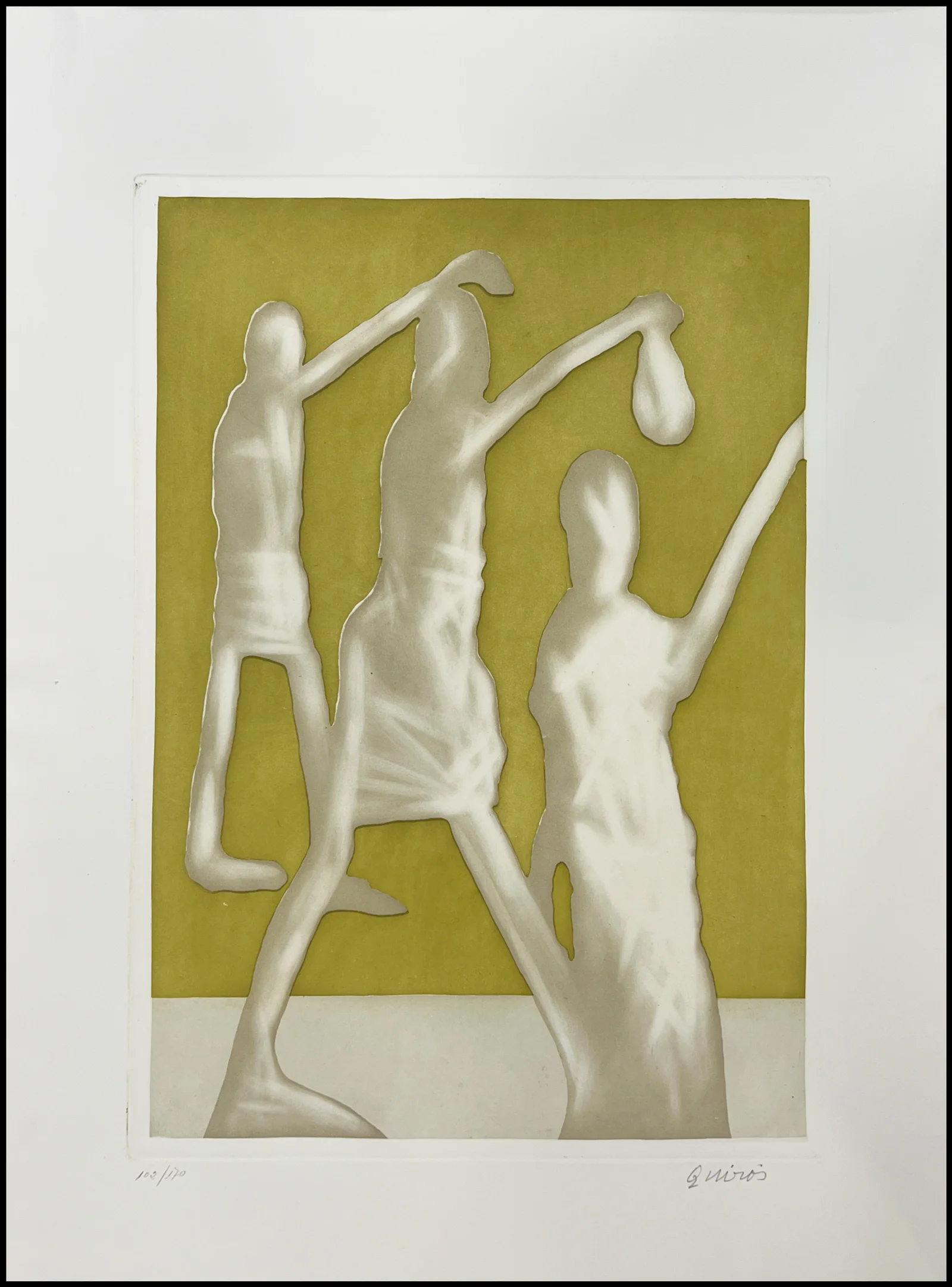 ANTONIO QUIROS - POEMAS DE QUEVEDO (AGUAFUERTES) - 1980