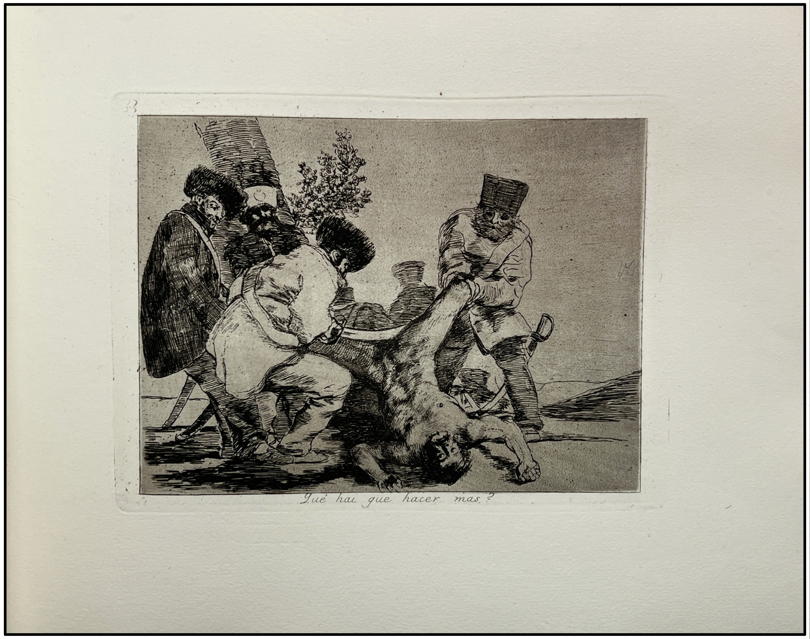 GOYA - LOS DESASTRES DE LA GUERRA (PLANCHAS 31 AL 40) - 1863